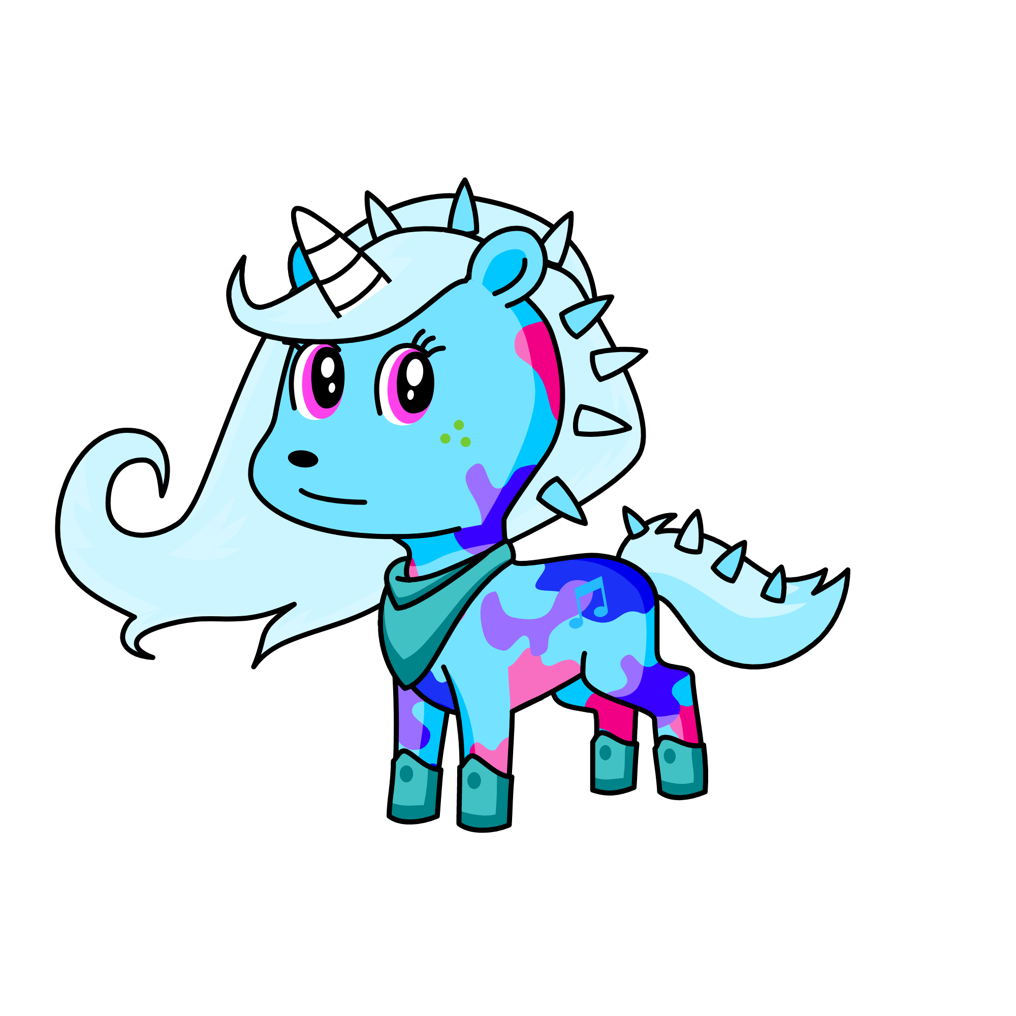Lolu, the unicorn