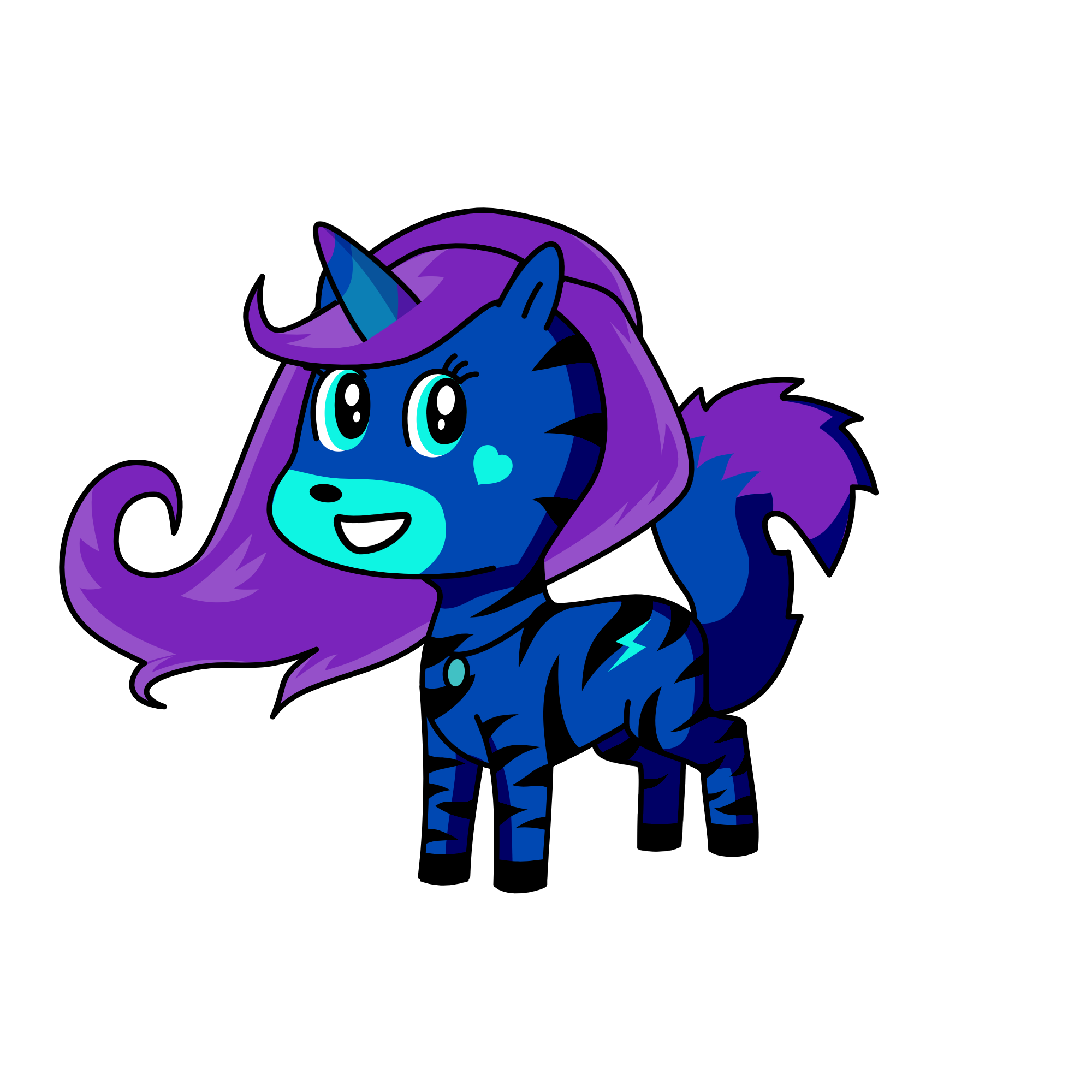 dark niht, the unicorn