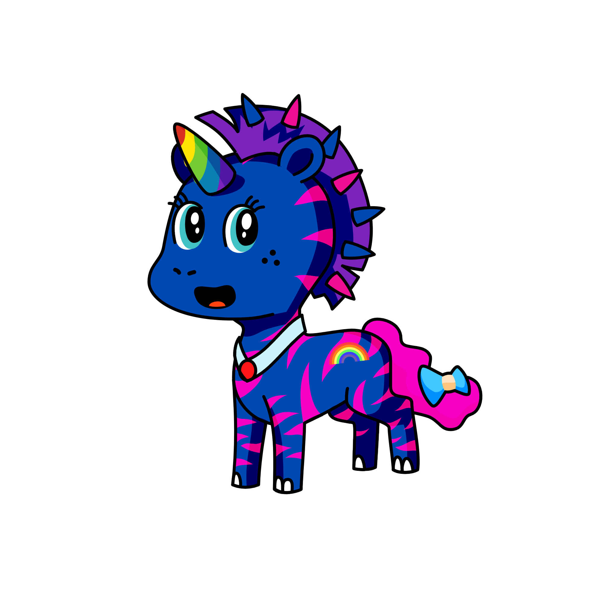 Pony, the unicorn