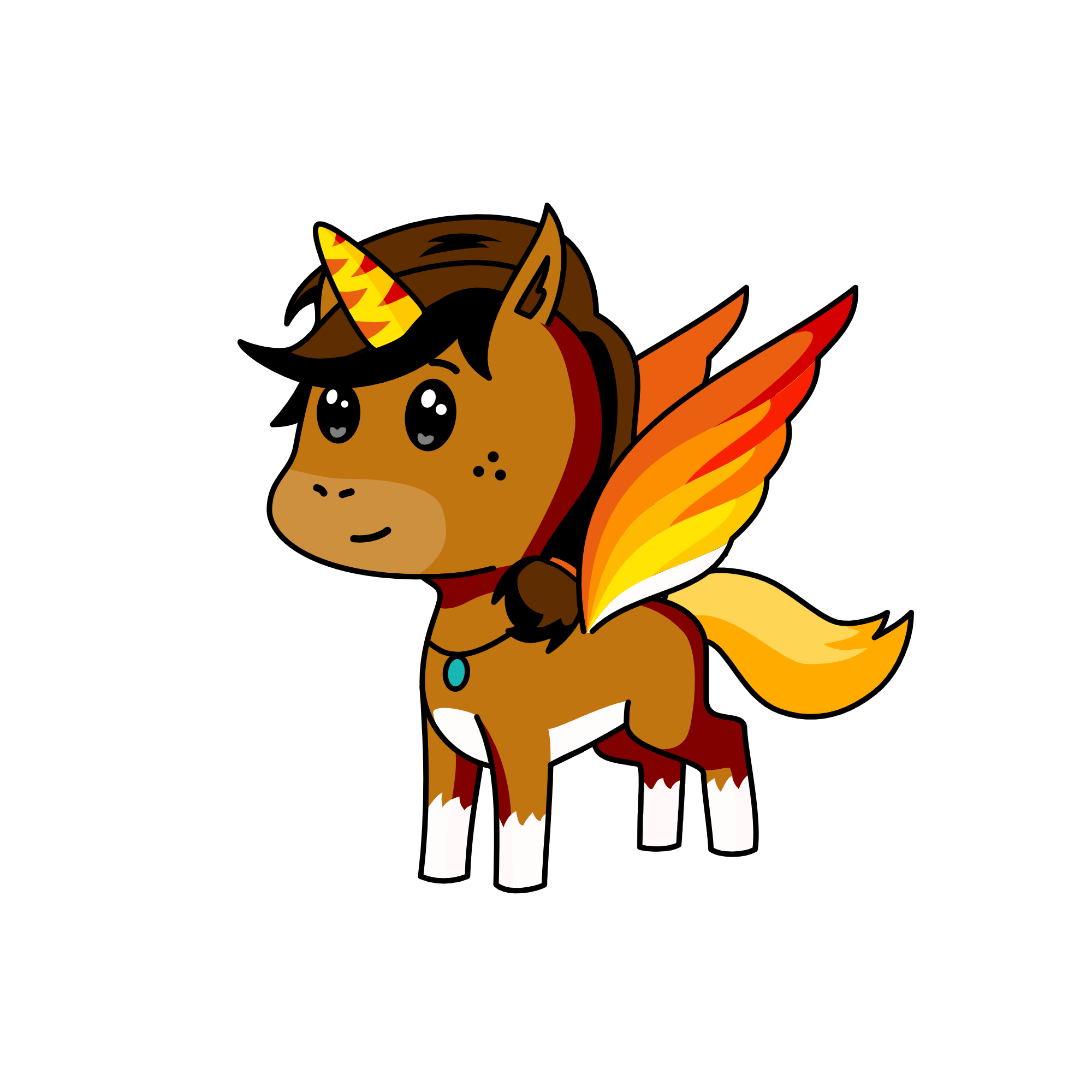 Uni21, the unicorn