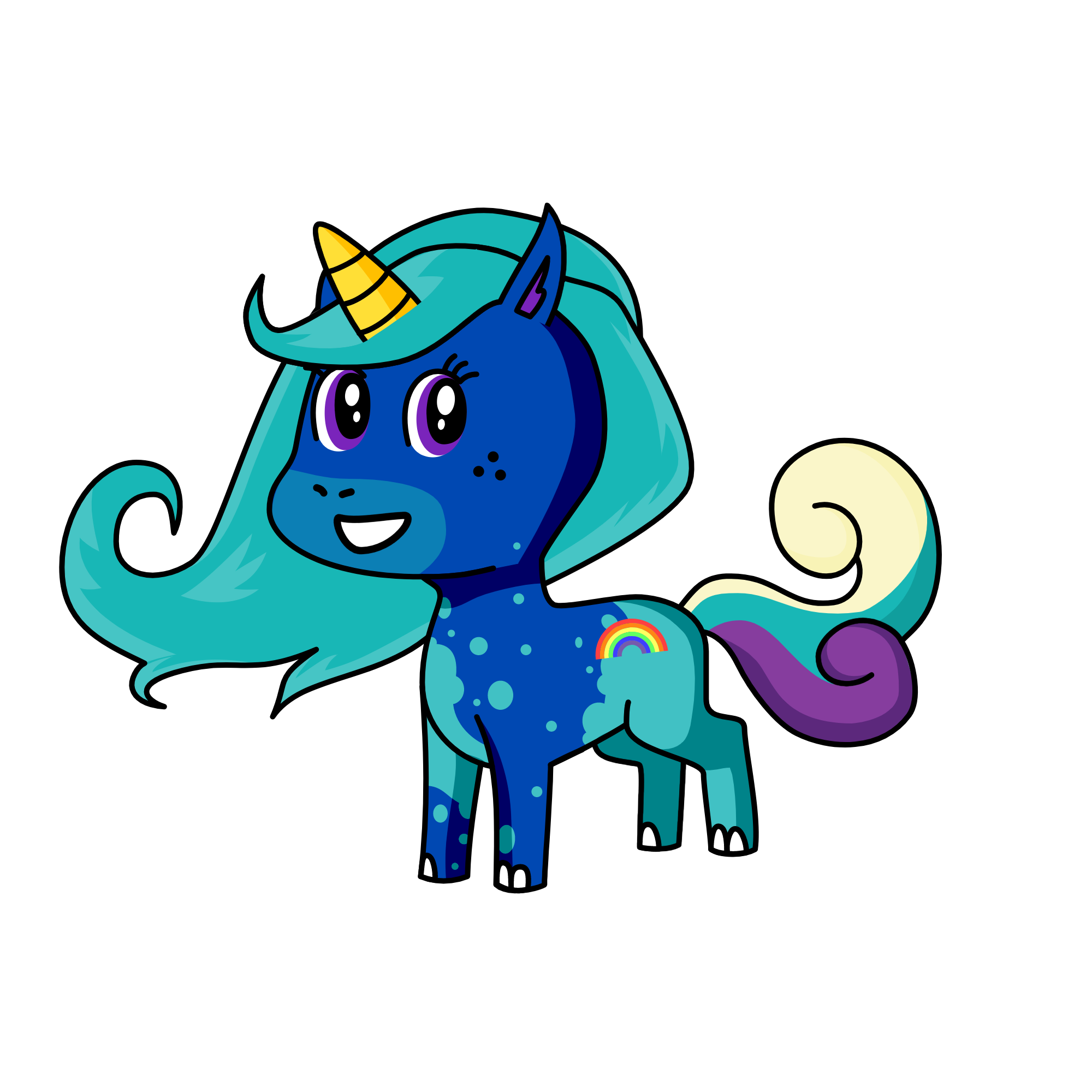 Wave, the unicorn
