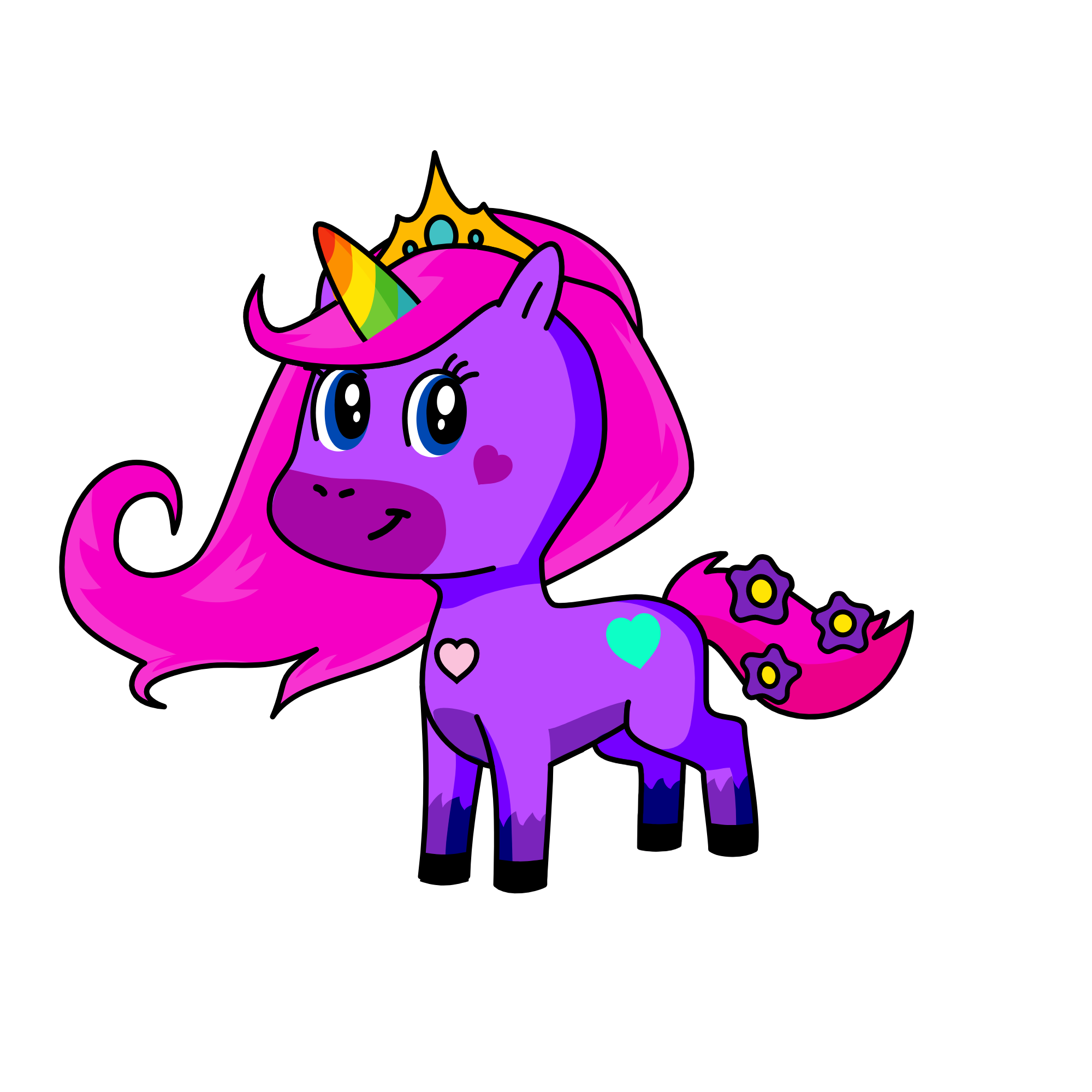 Molly💮, the unicorn