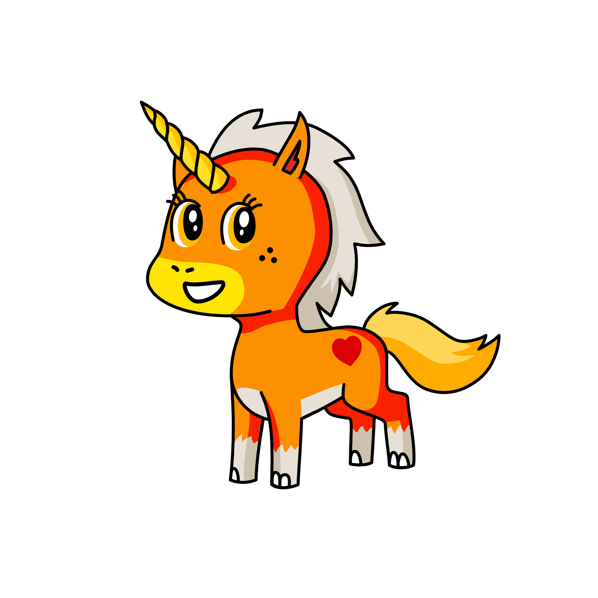 Sunny, the unicorn