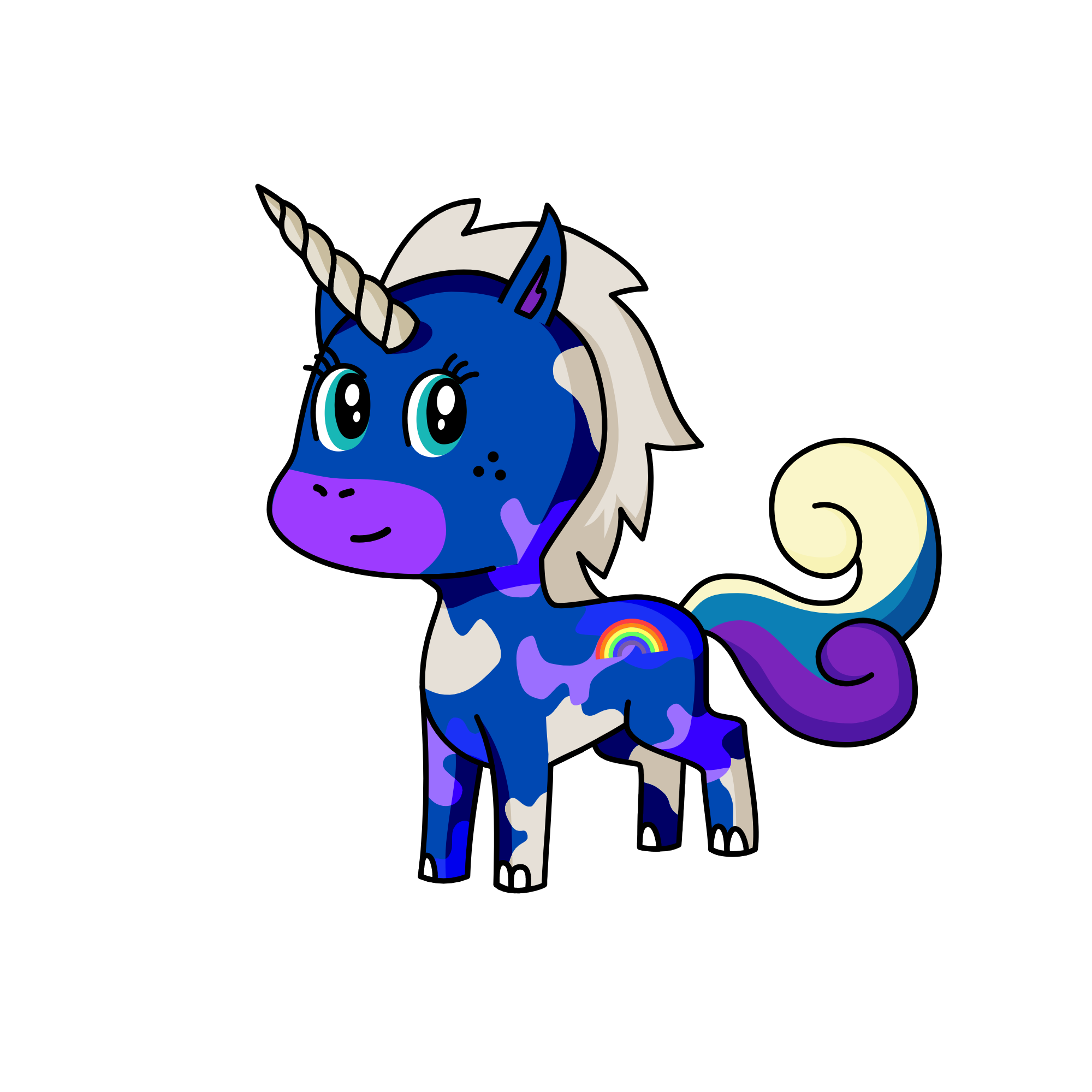 Sky, the unicorn