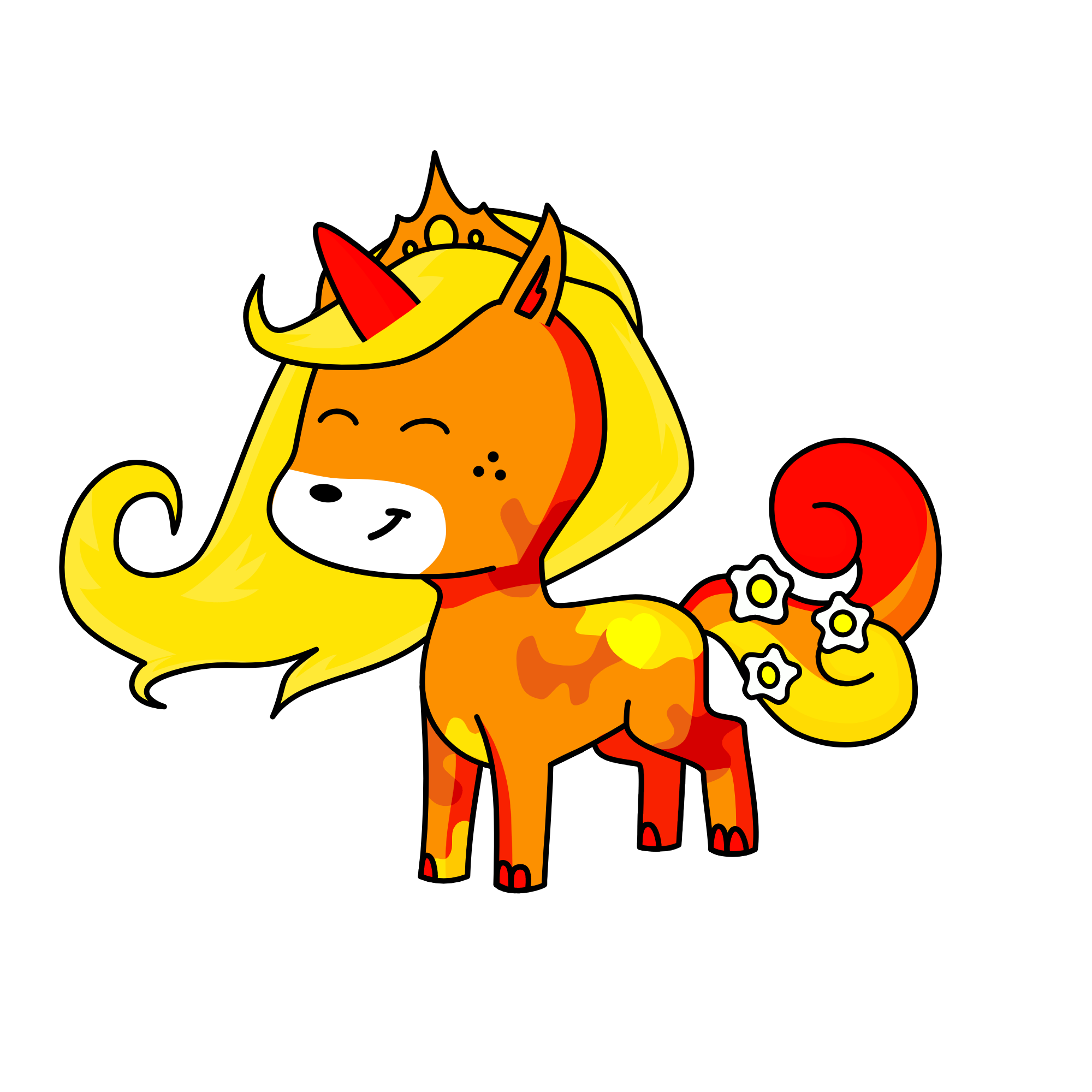 Sunny, the unicorn