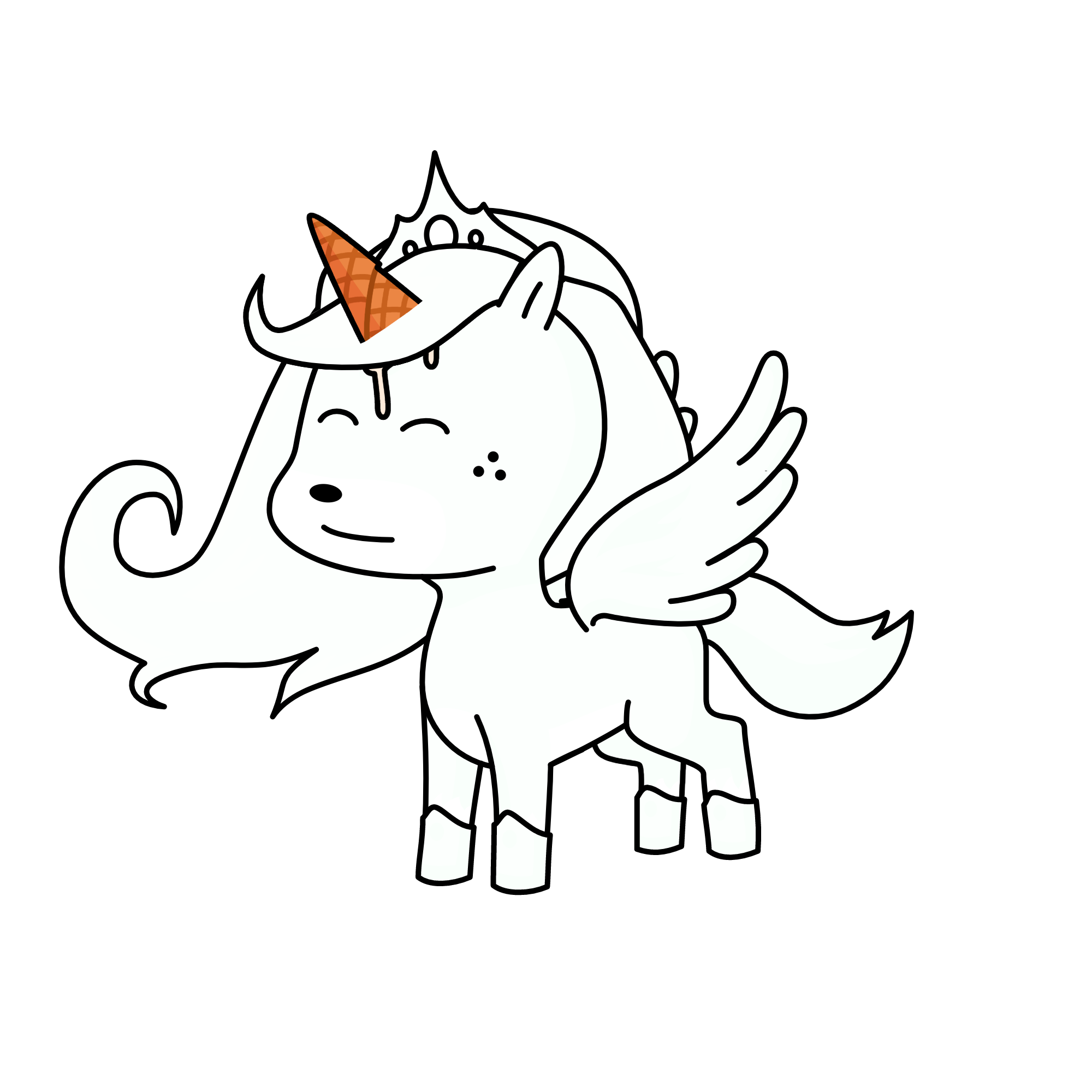 ice cream, the unicorn