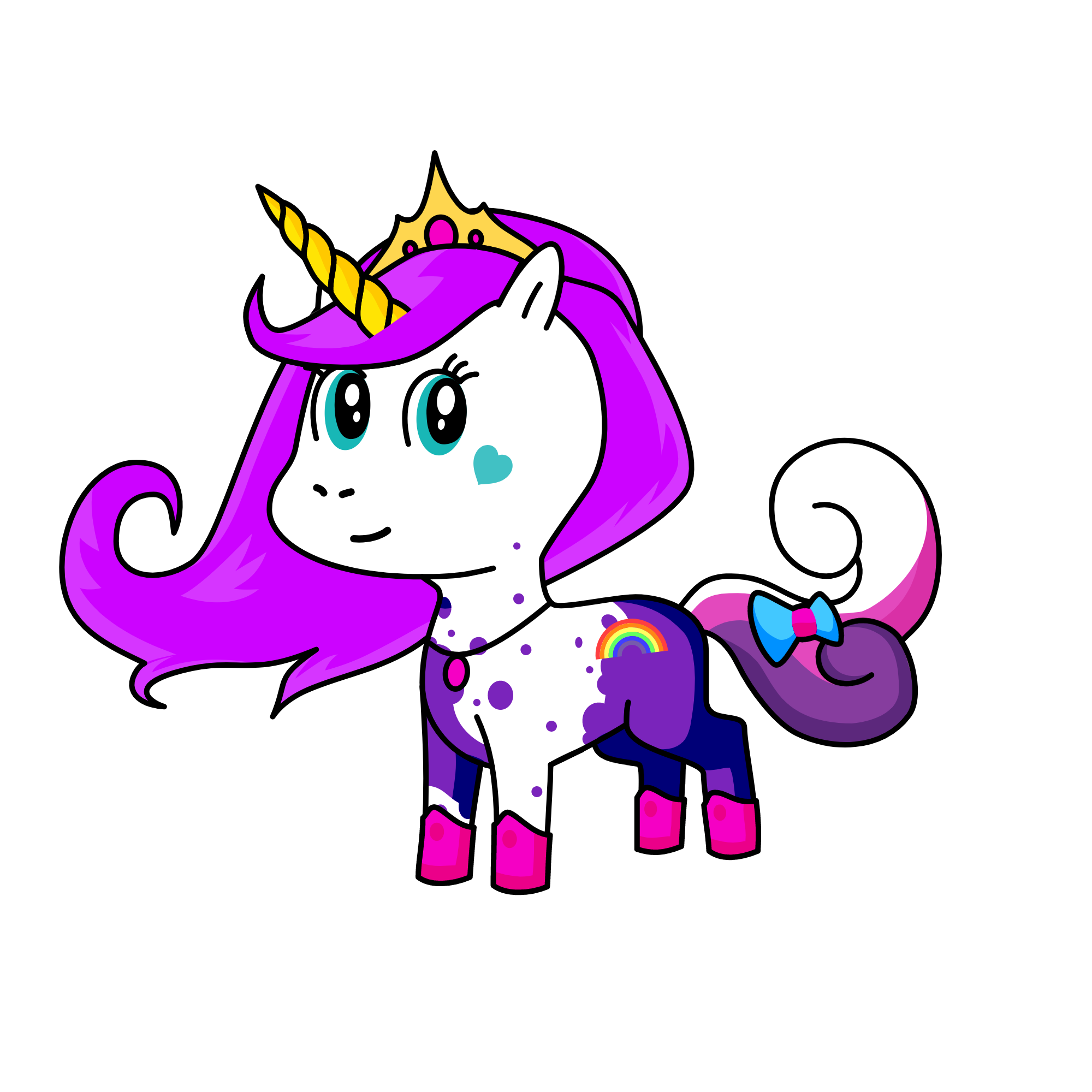 princess, the unicorn