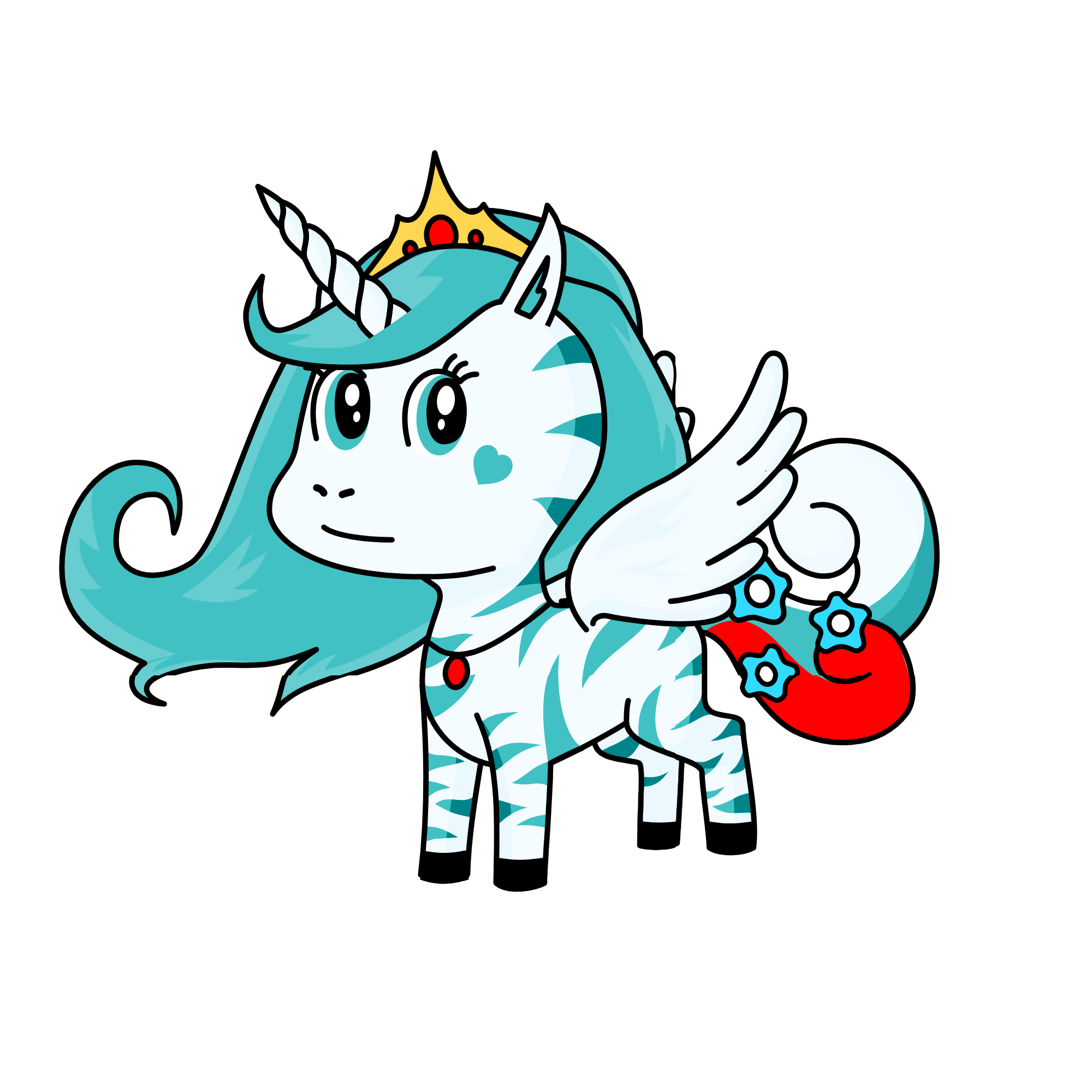 Angel, the unicorn
