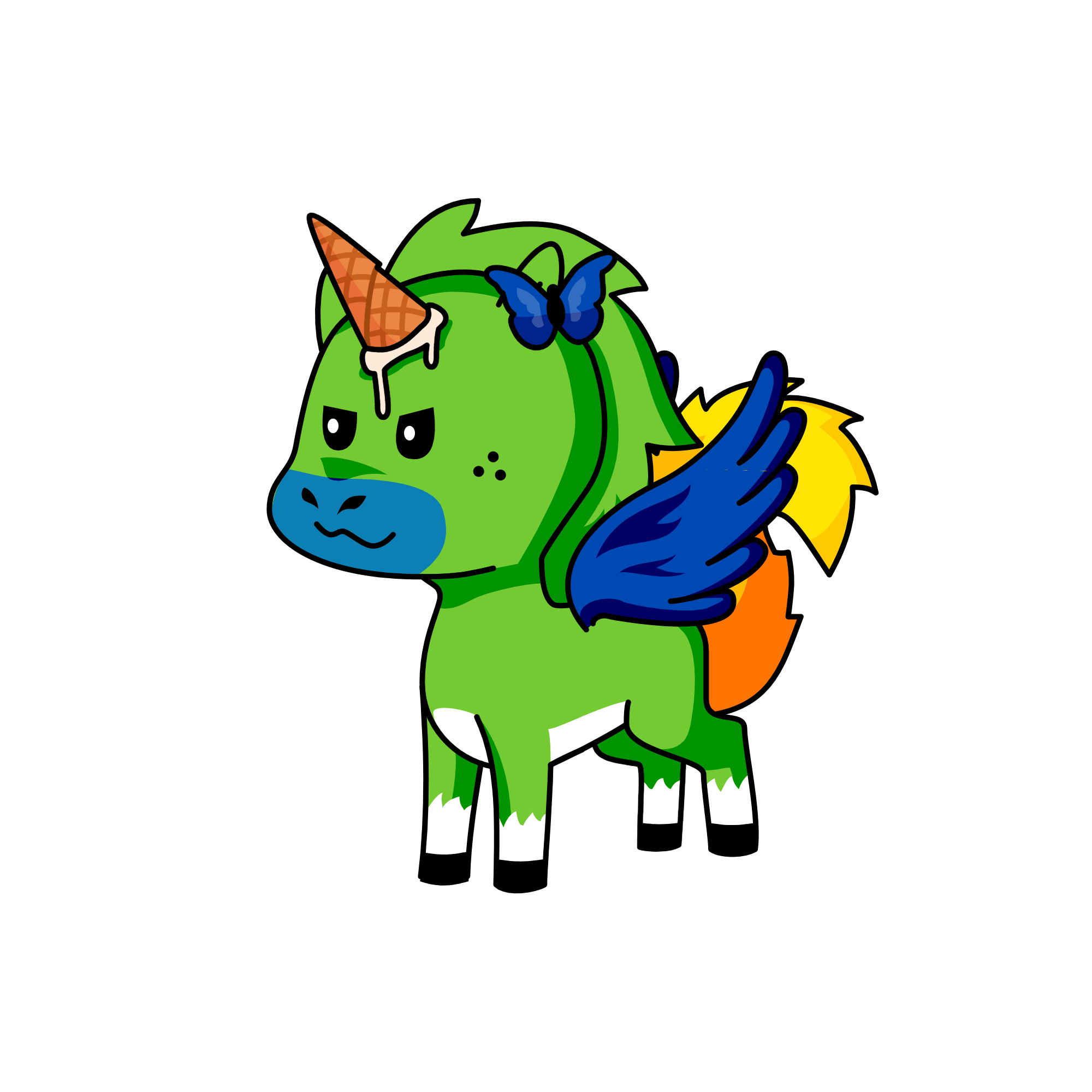 58677, the unicorn