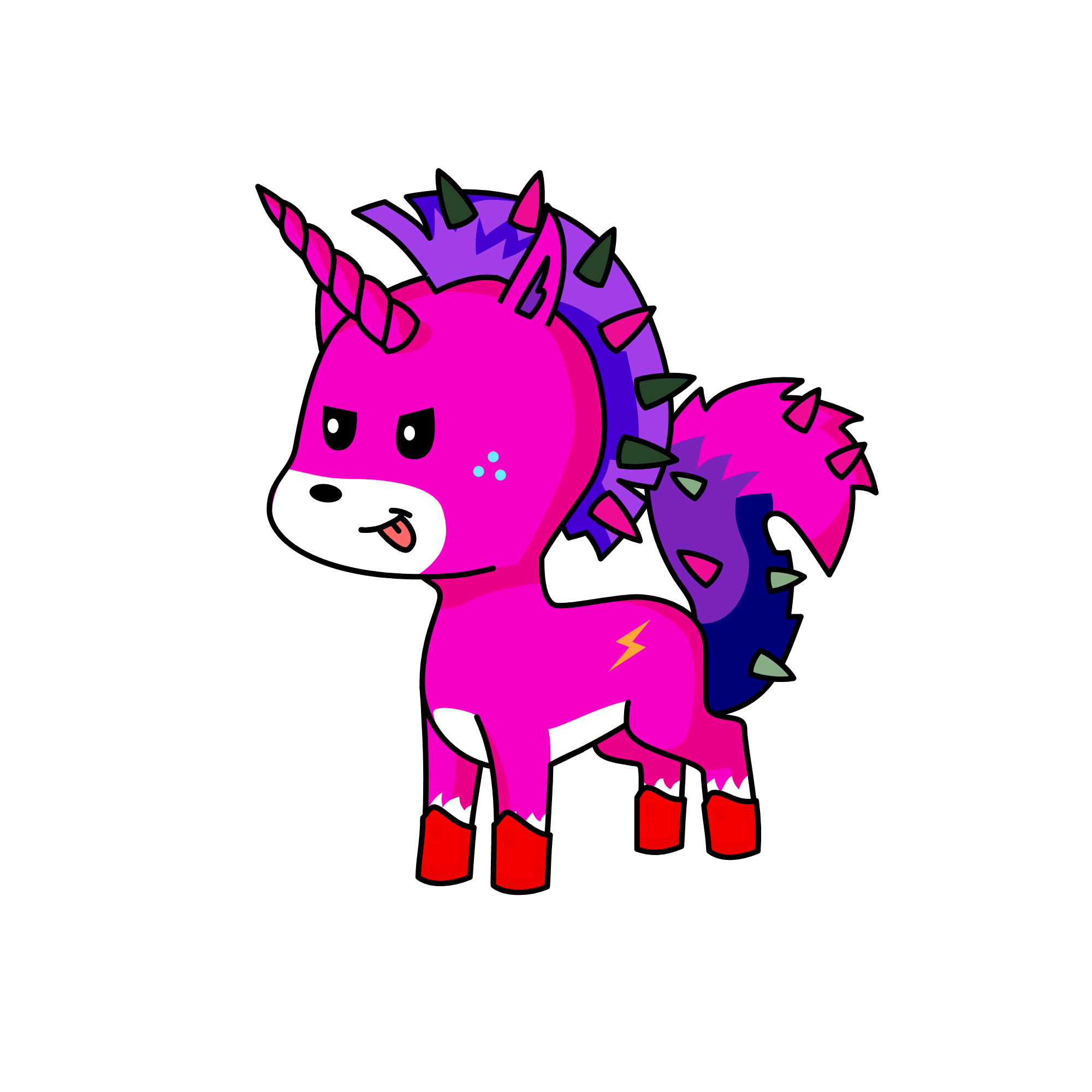 blitz, the unicorn