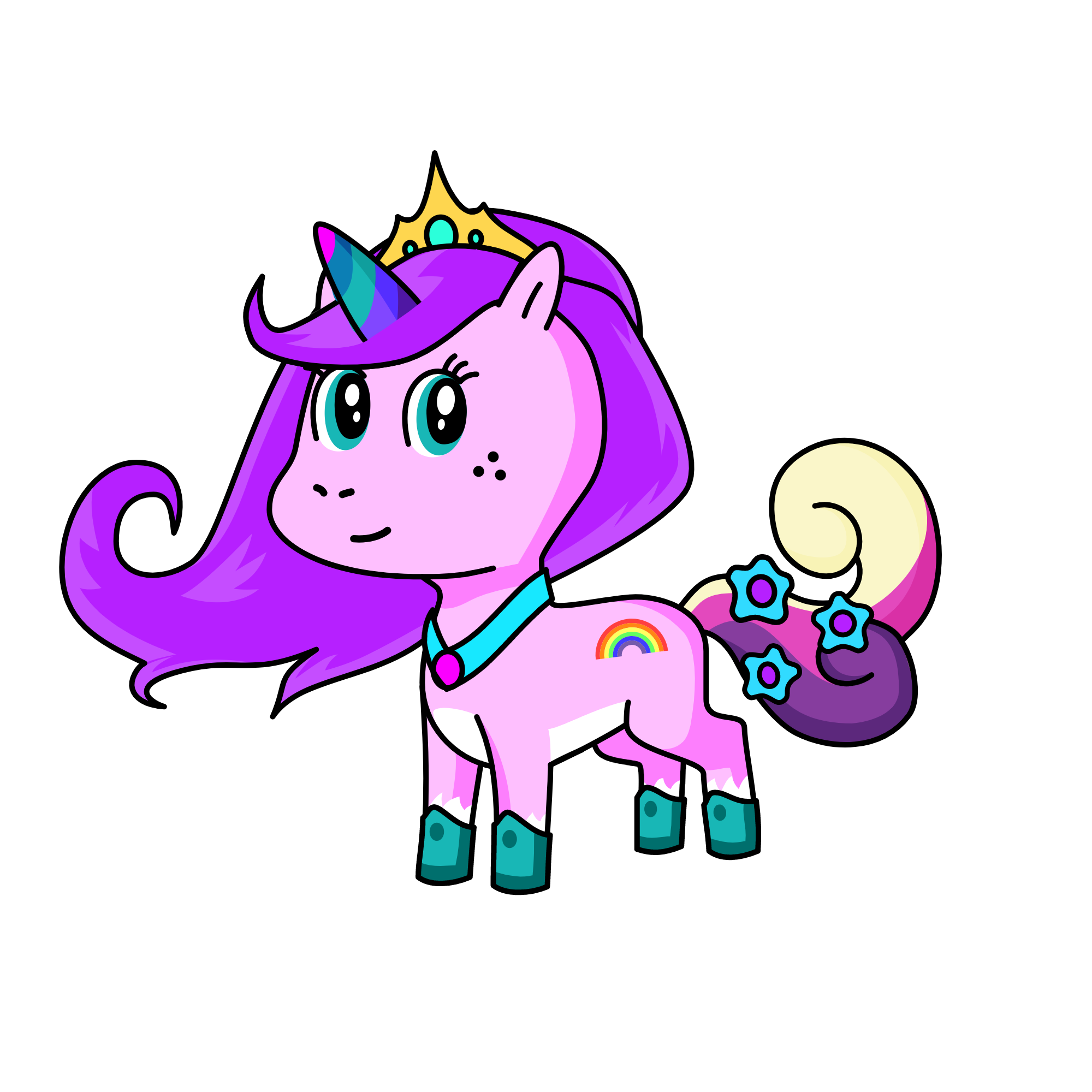 moony, the unicorn