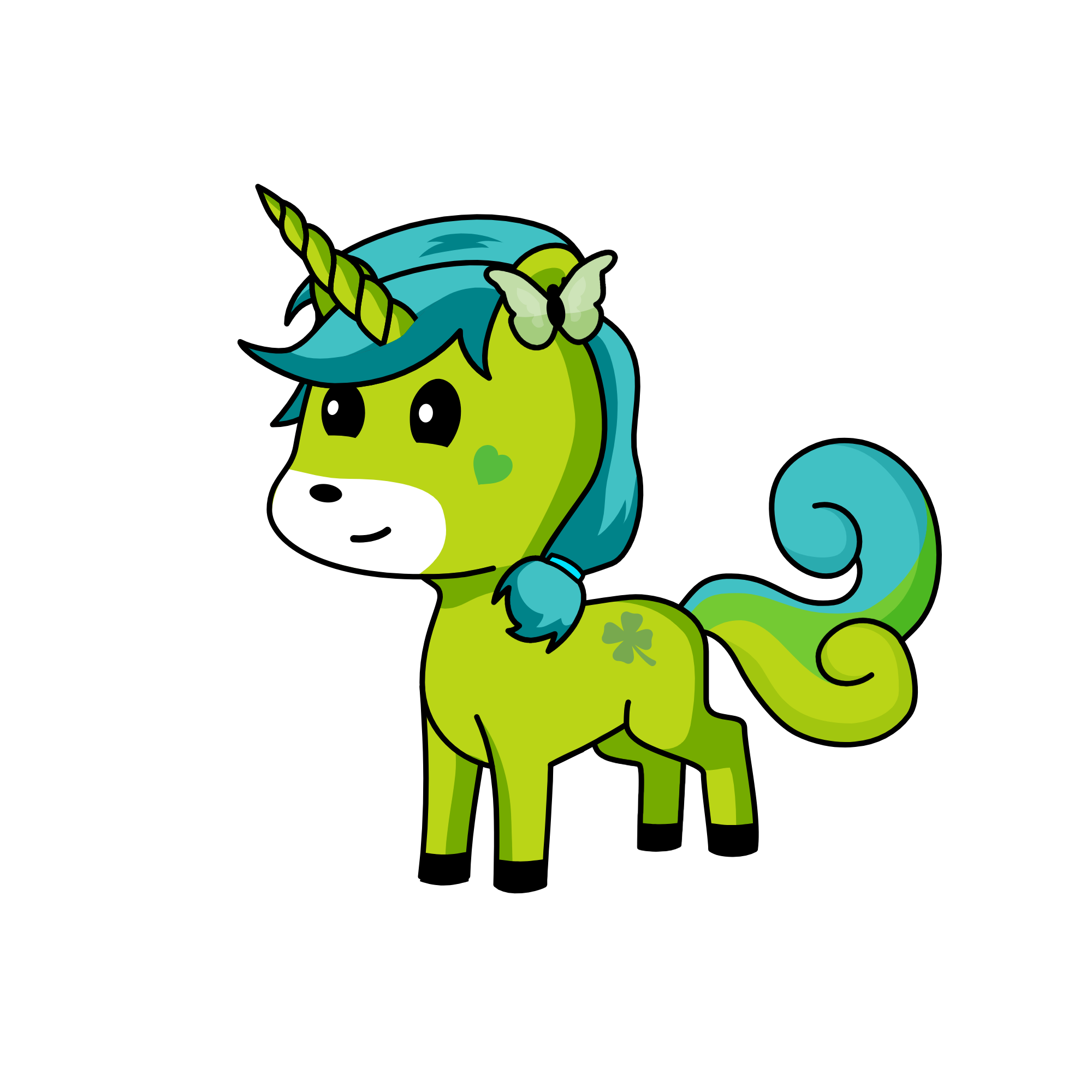Emerald Joanna, the unicorn