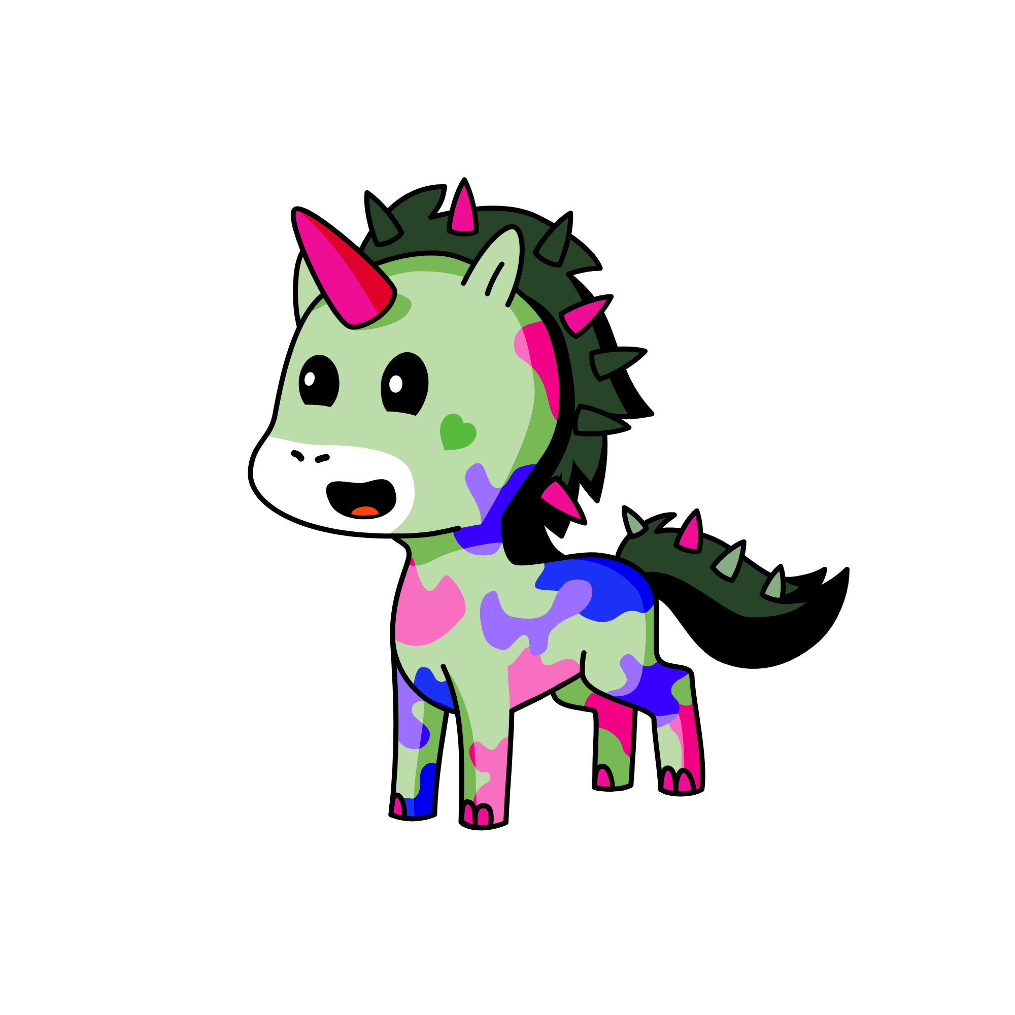 Show me when you always wanted to be, the unicorn