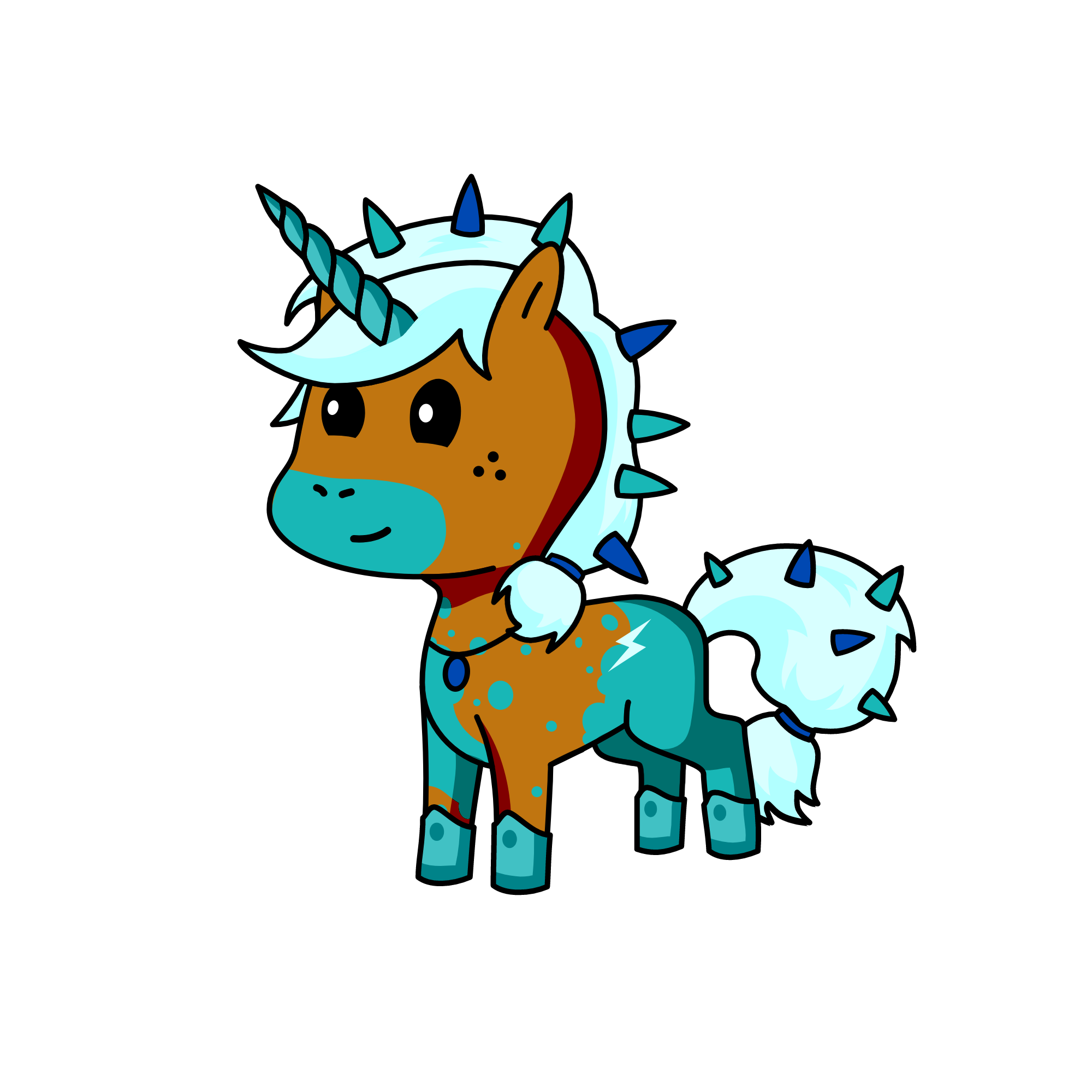 Snowball , the unicorn