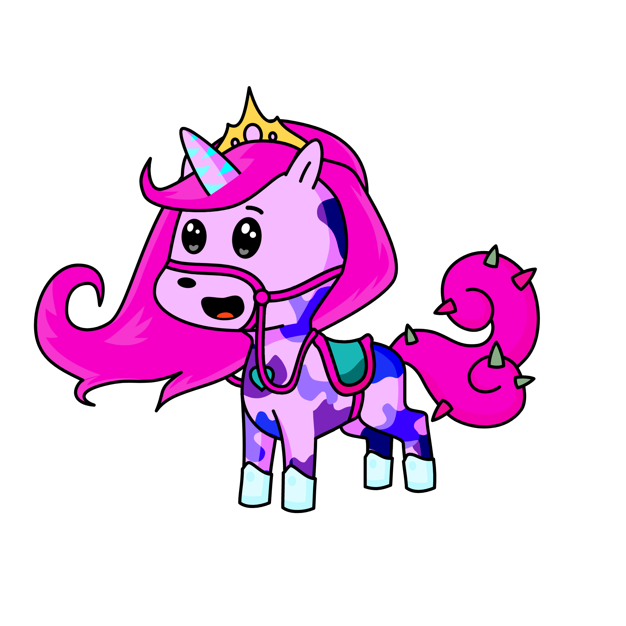 Unicorn Queen, the unicorn