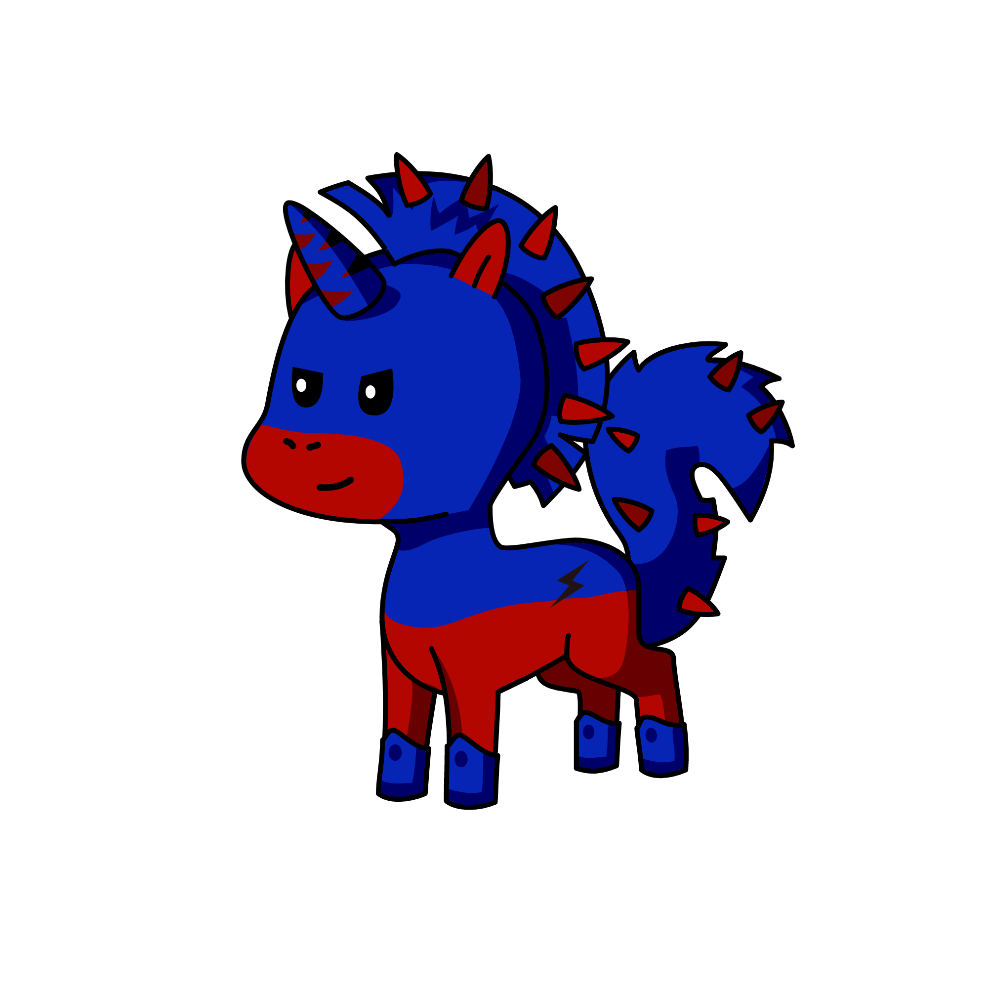 GO AWAY, the unicorn