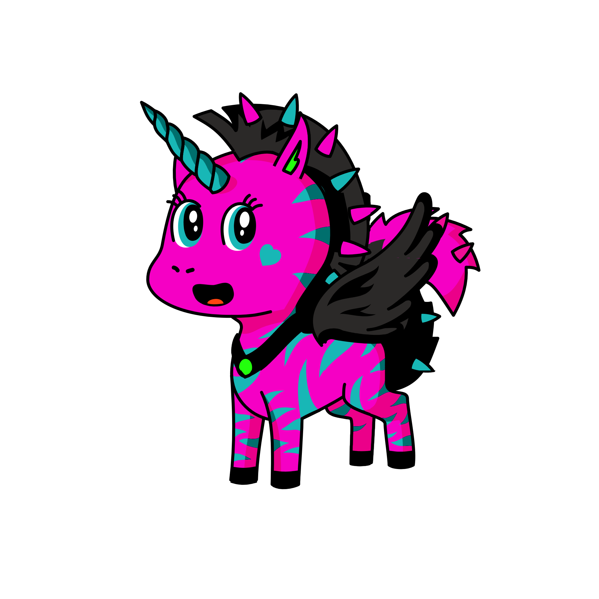 Me as a Unicorn, the unicorn