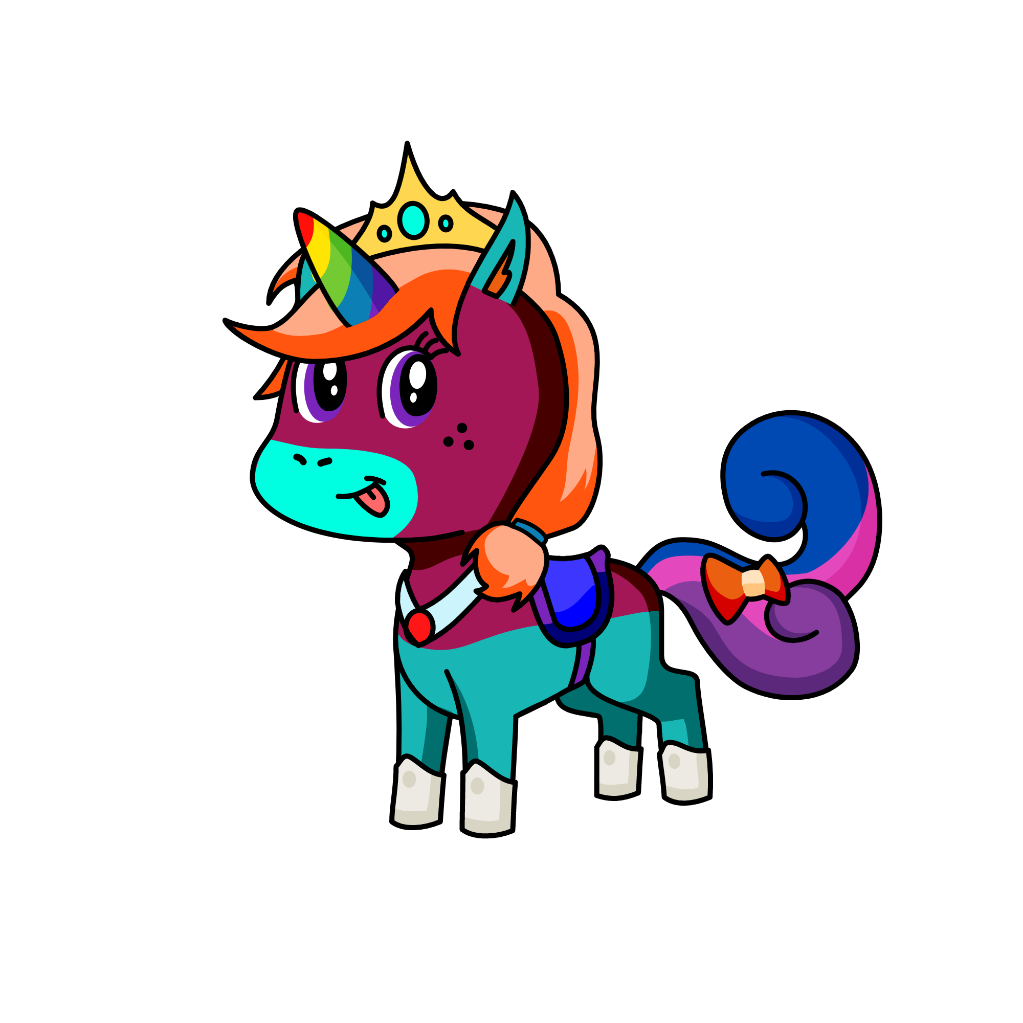 Asher, the unicorn