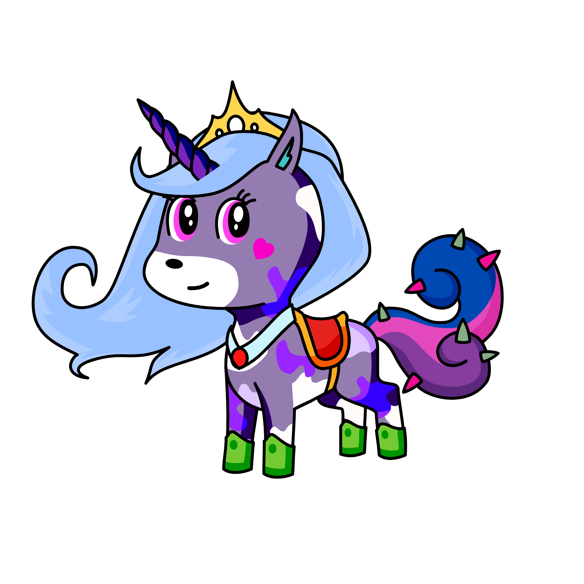 period, the unicorn