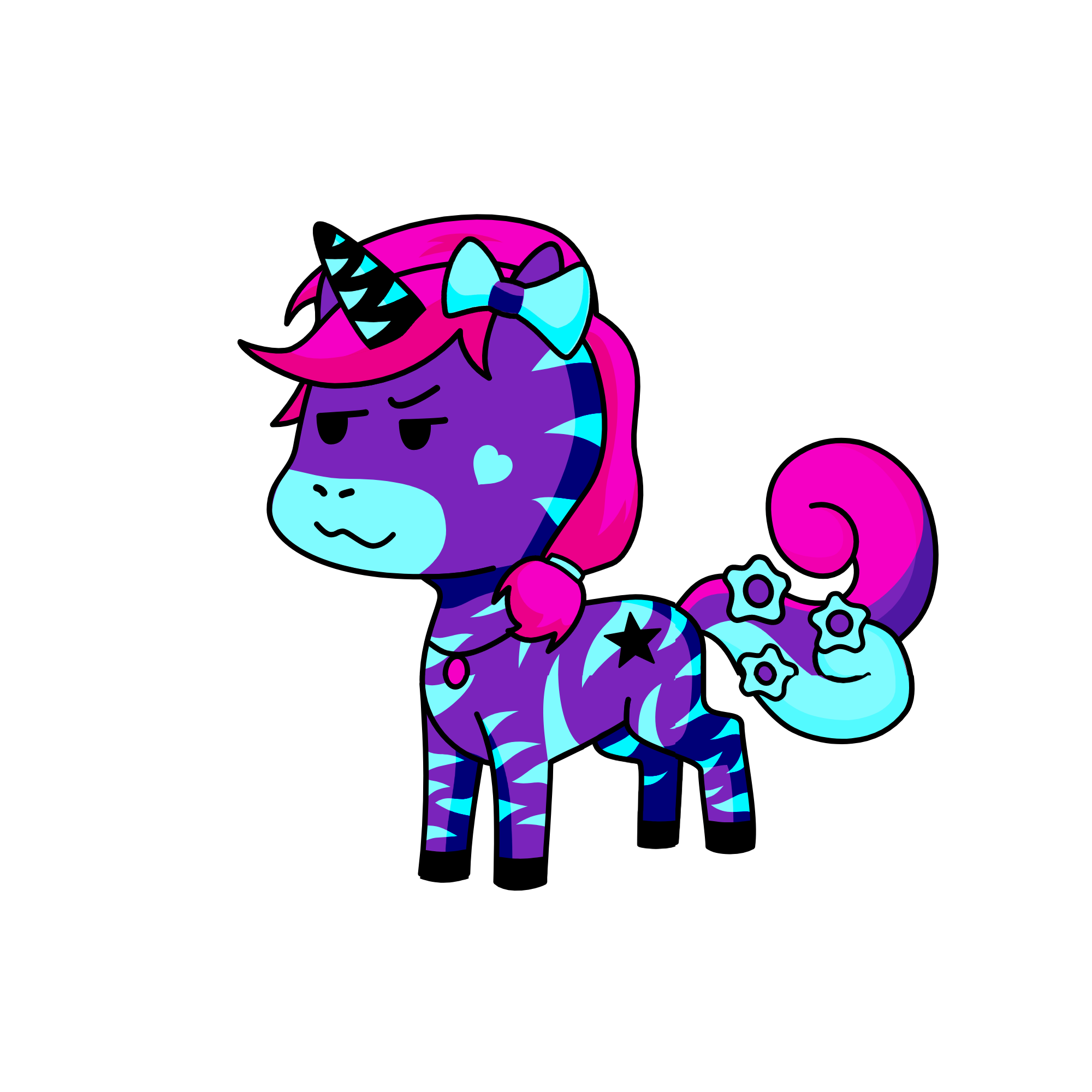 Rich Girl, the unicorn