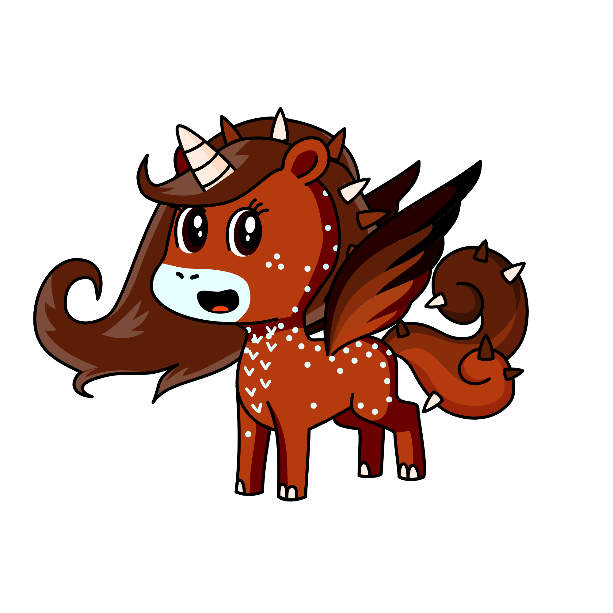 Chocolate, the unicorn