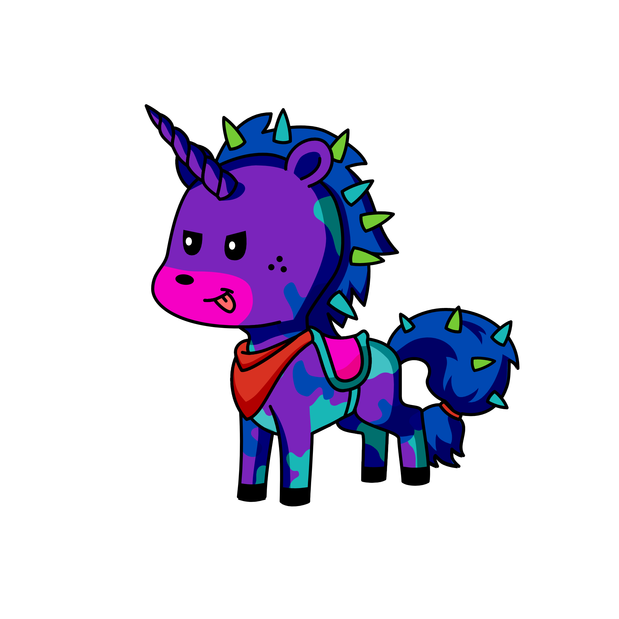 Aries, the unicorn