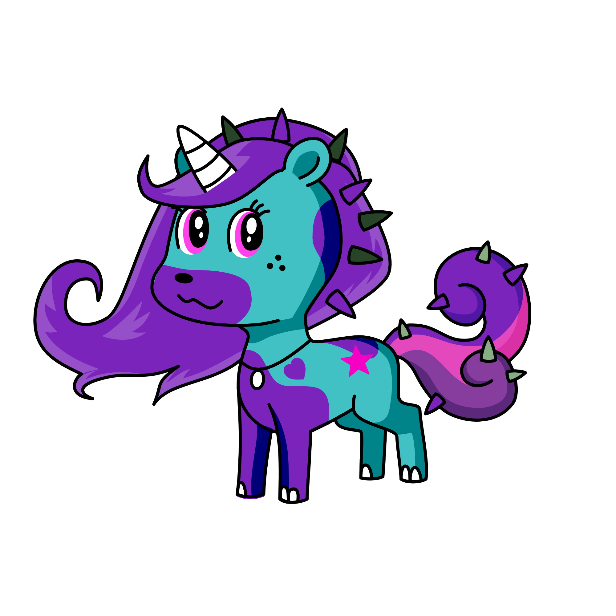 im a bear, the unicorn