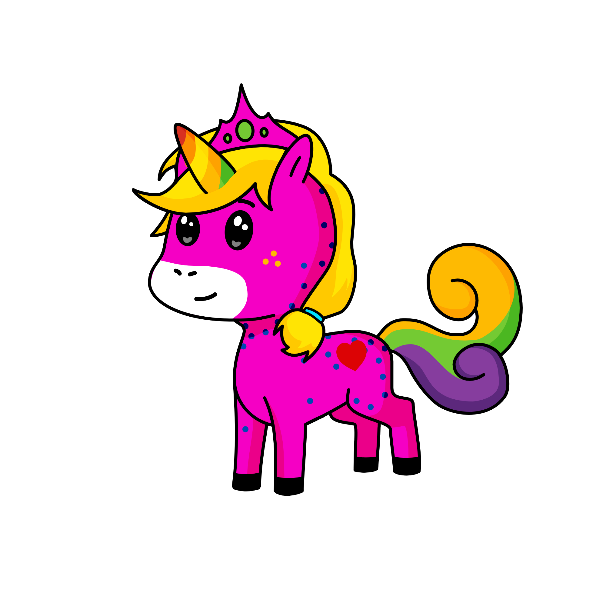 sally, the unicorn