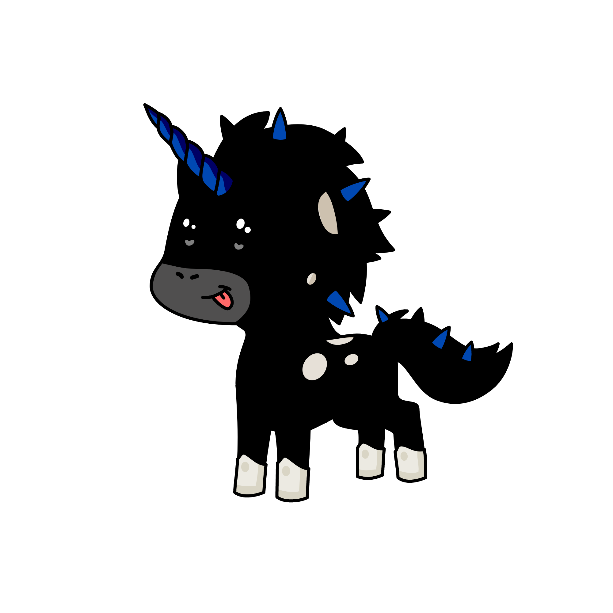 Darker, the unicorn