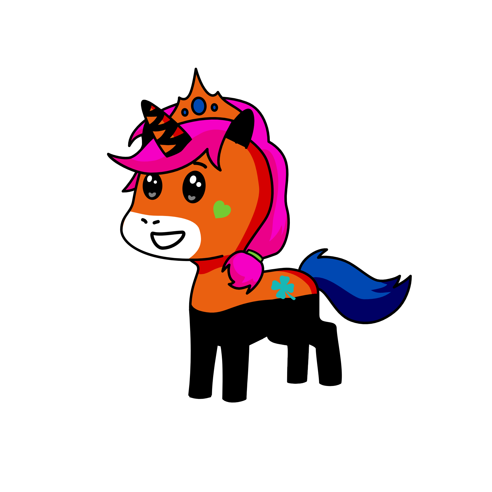 princess poppy , the unicorn