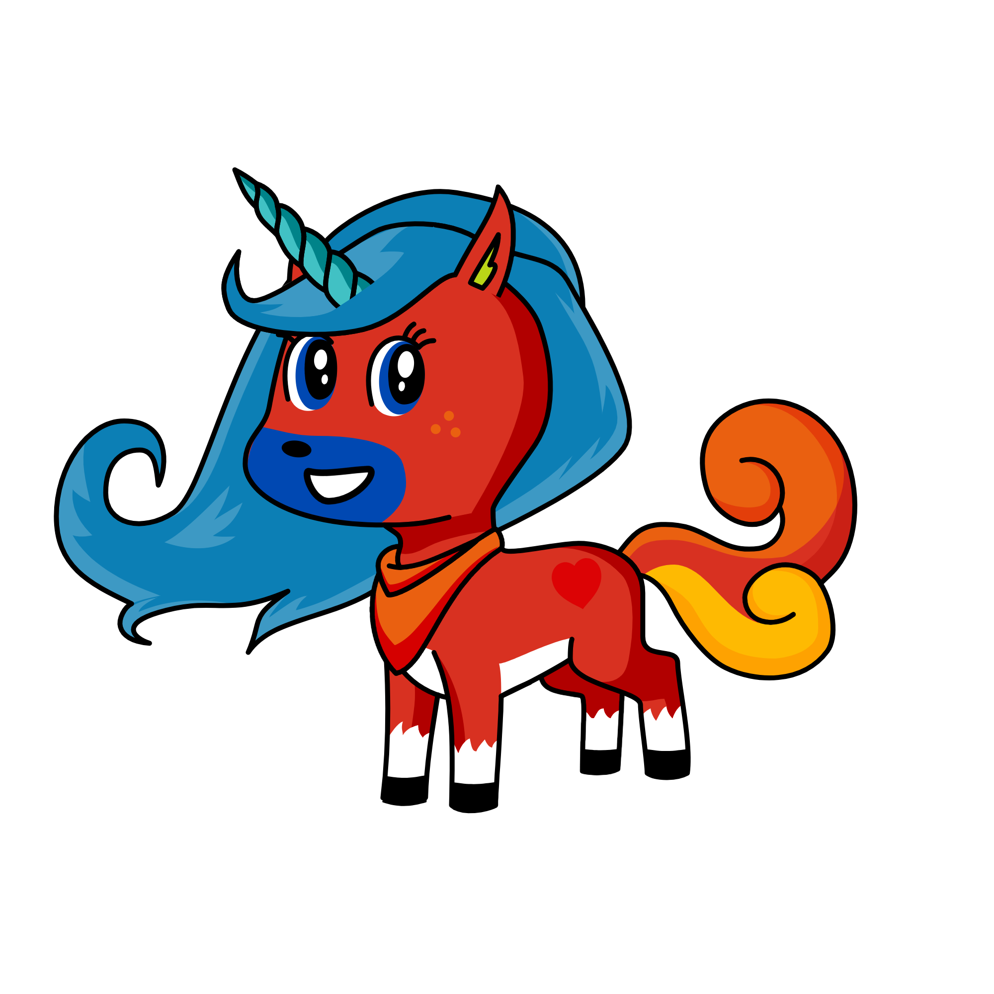 see, the unicorn