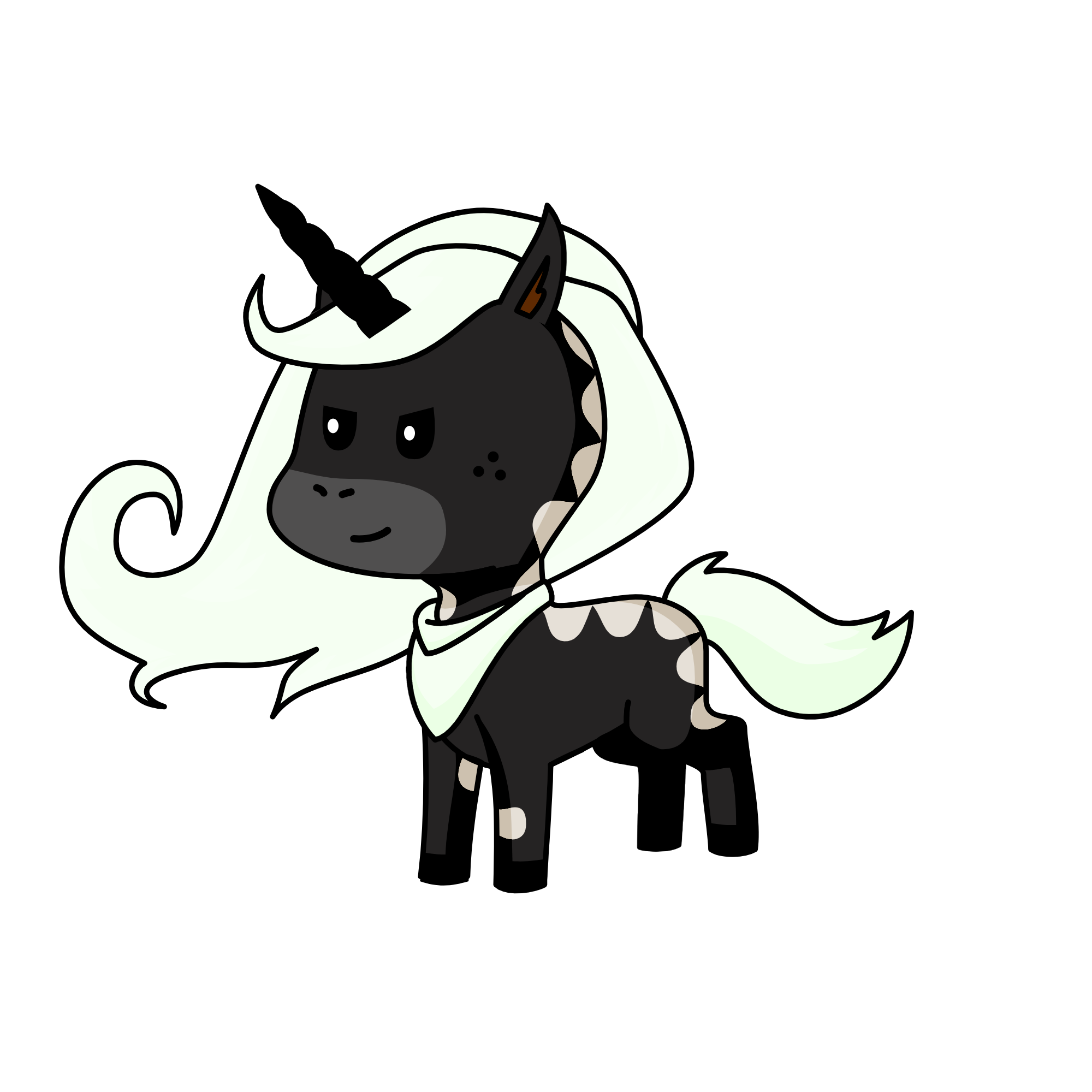 cool, the unicorn