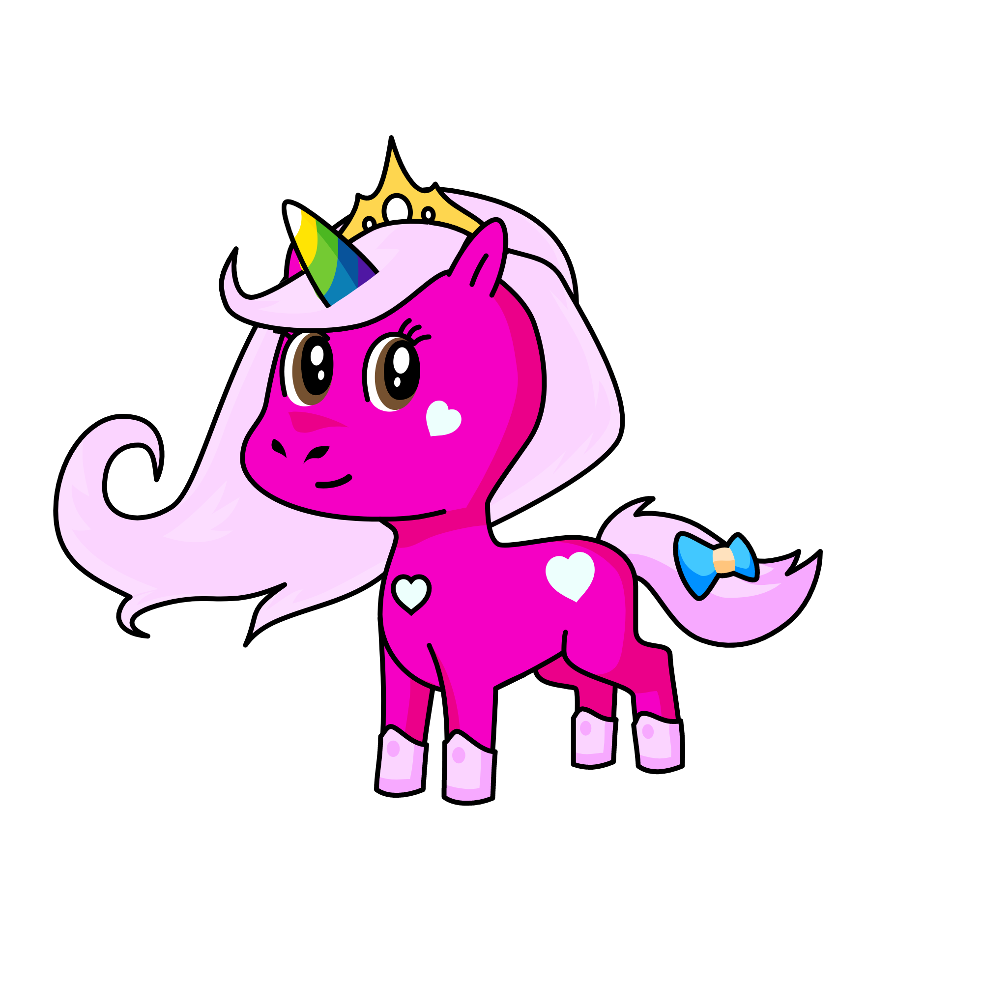 Princess Layla Hasan , the unicorn