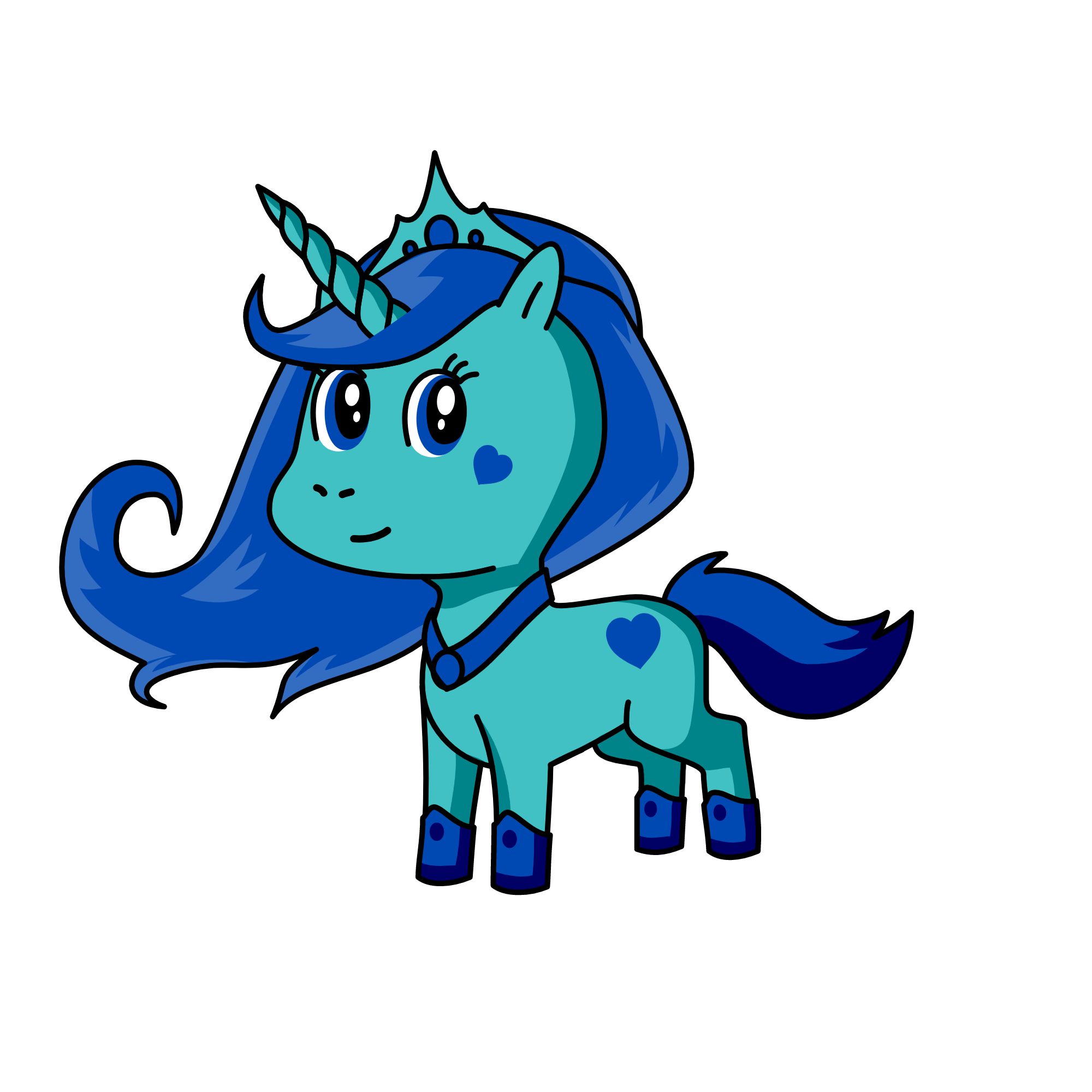 snow Queen, the unicorn