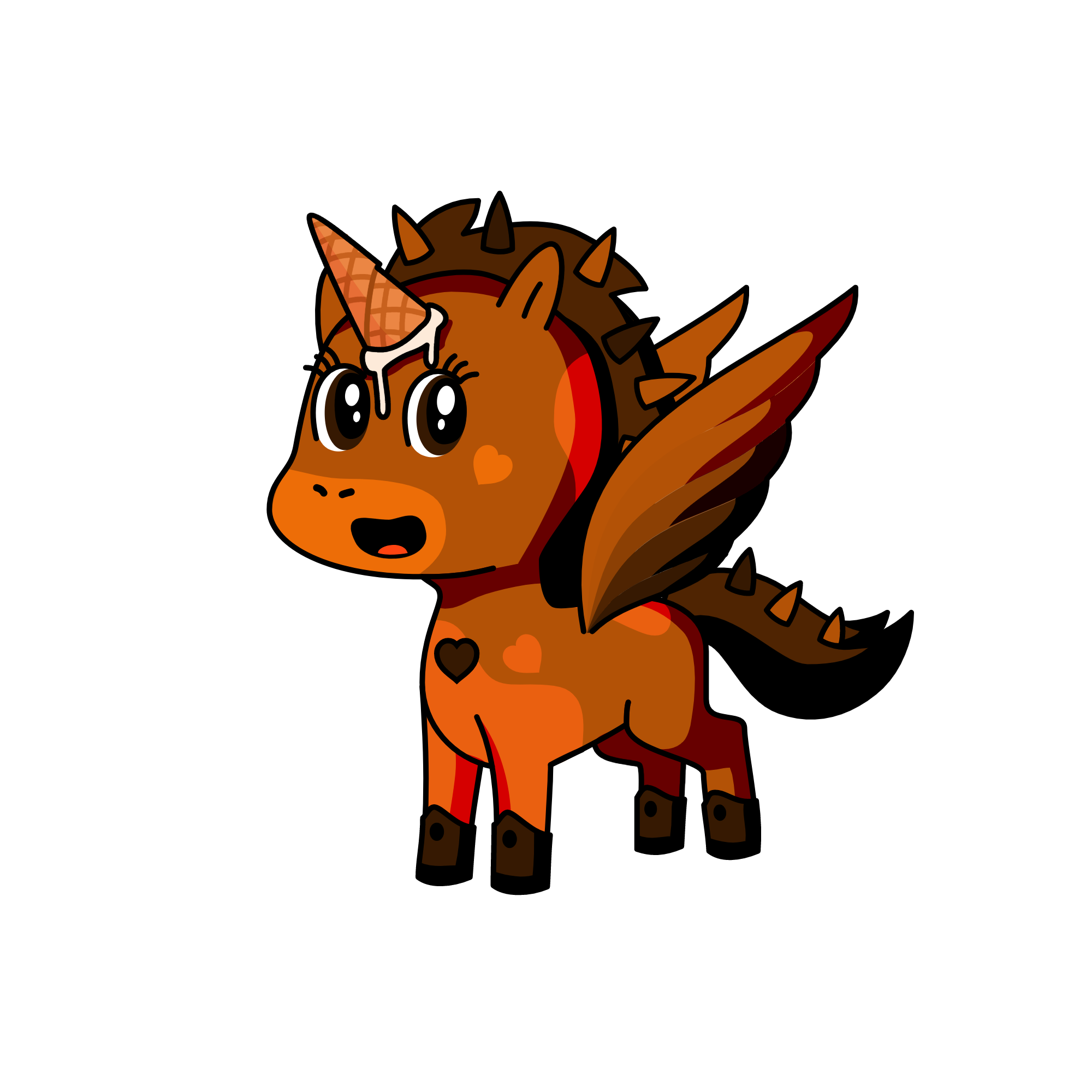 Chocolate, the unicorn