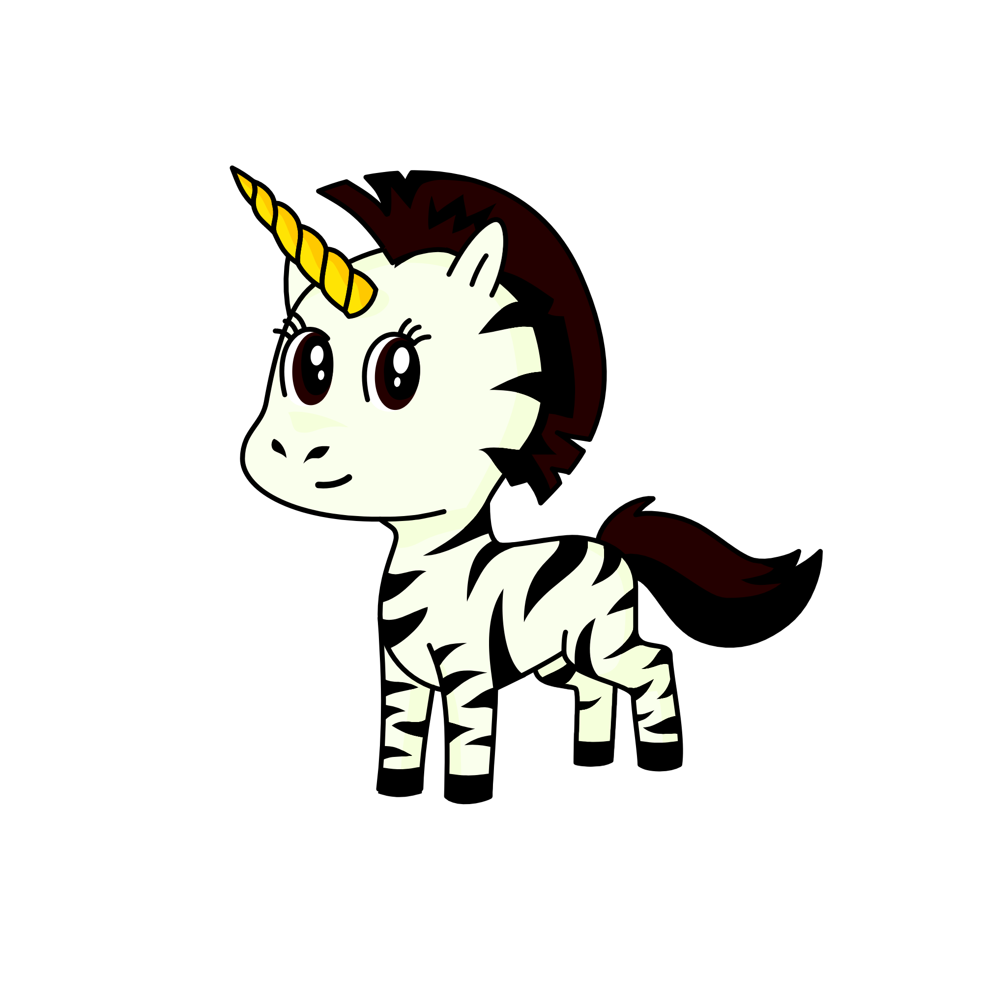 Zebracorn, the unicorn