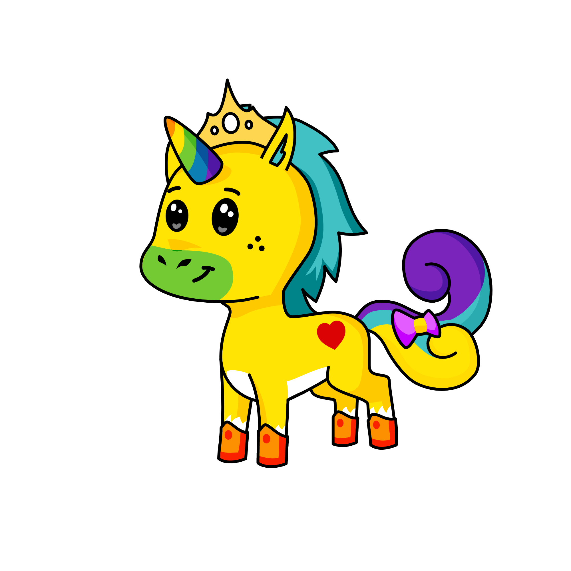COLOR!, the unicorn