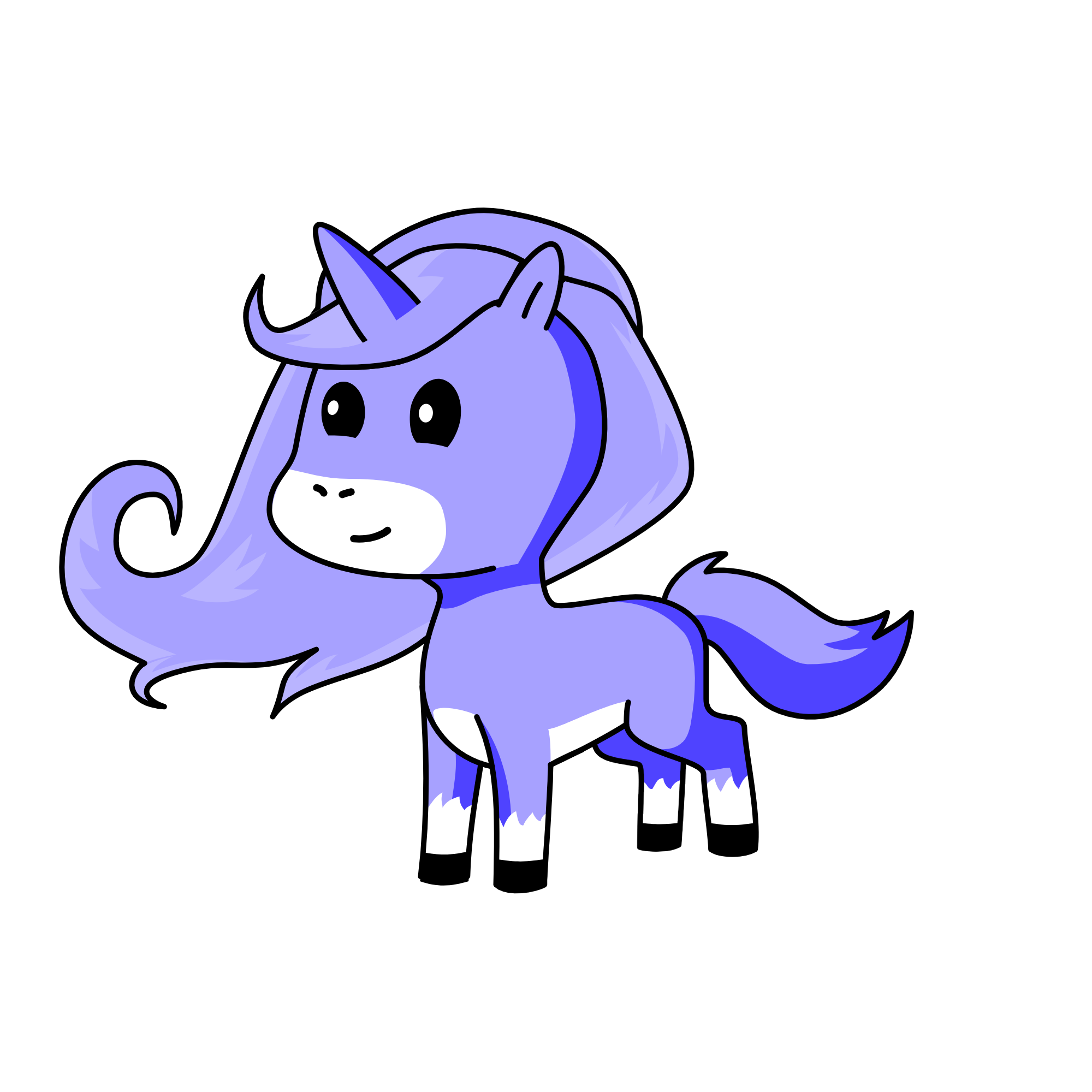 Lilac, the unicorn