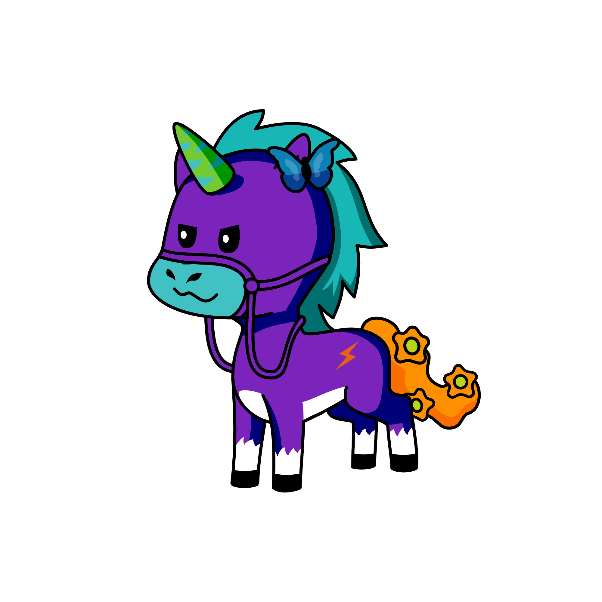 THE RANDOM ONE, the unicorn