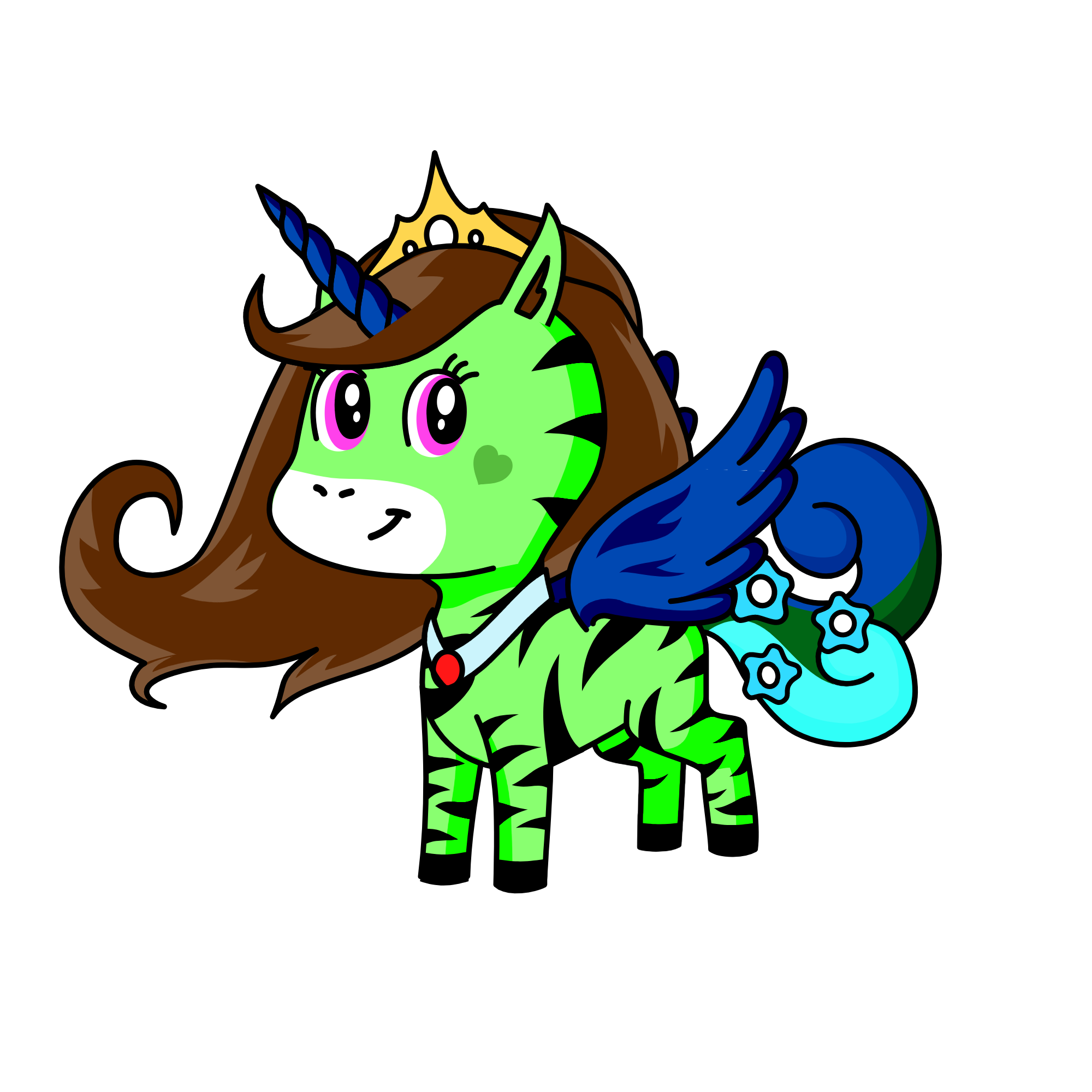 Queen Karai of Nature, the unicorn