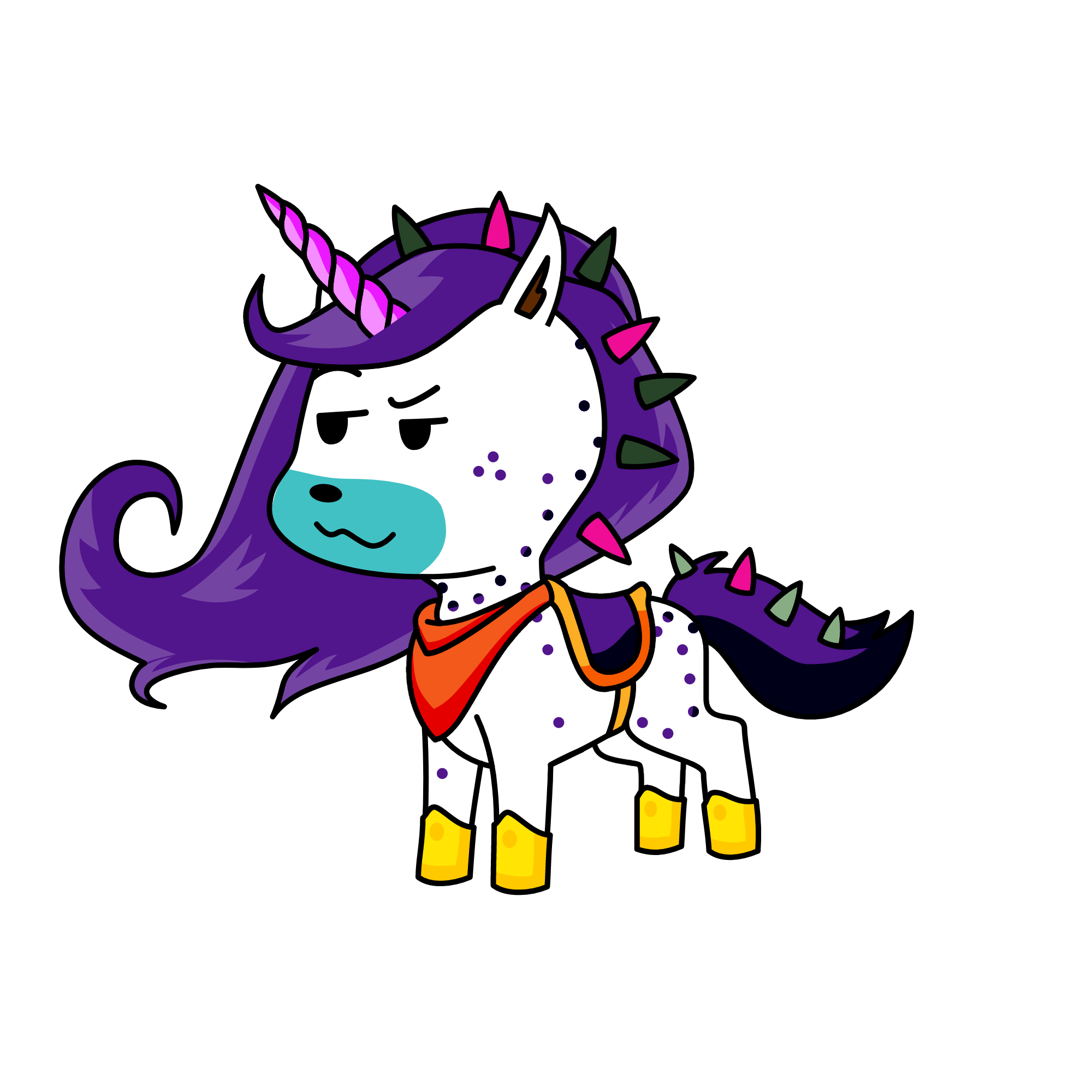 midnight glorrryyy, the unicorn