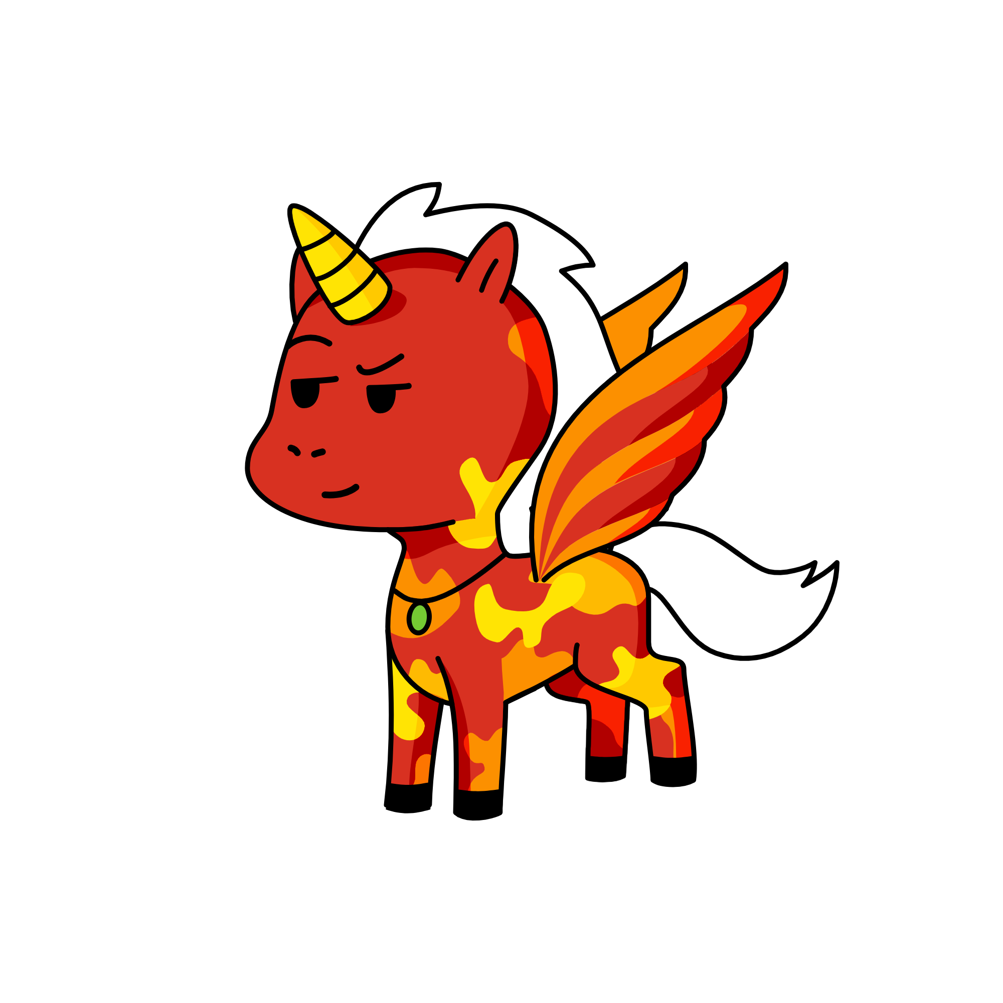 OLD ZUKO, the unicorn