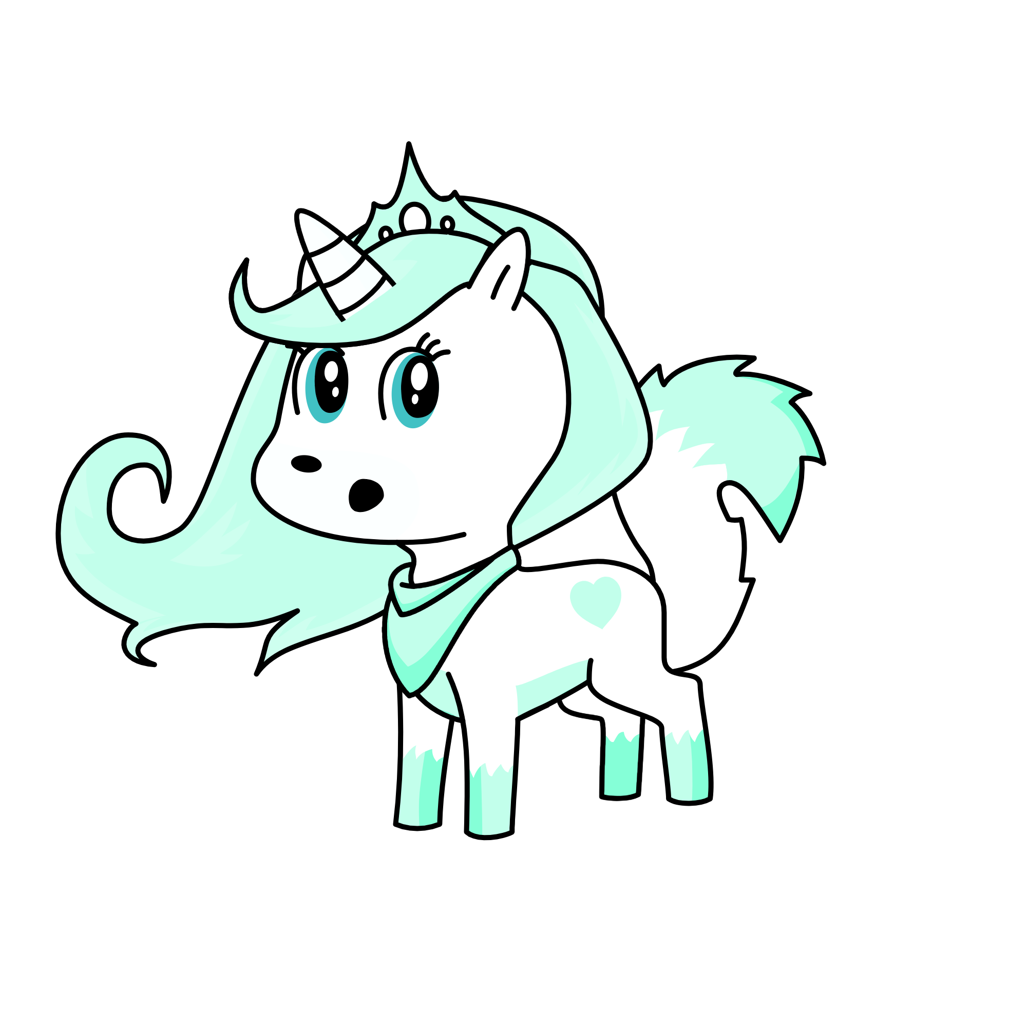frostheart, the unicorn