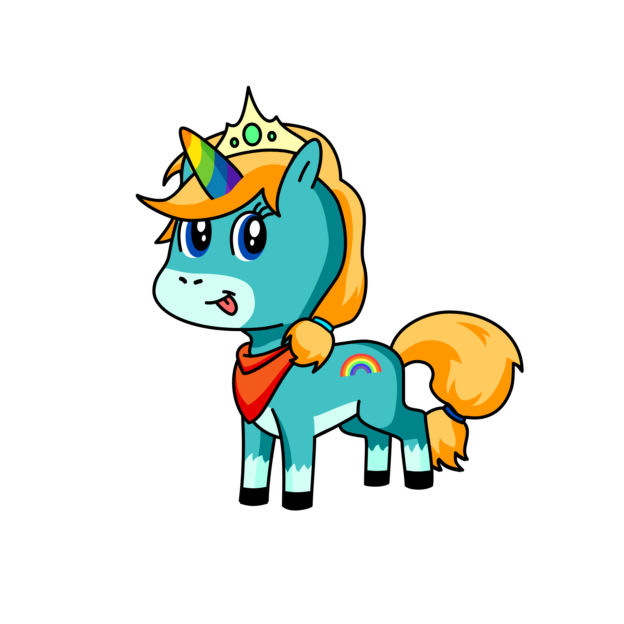 Izi, the unicorn
