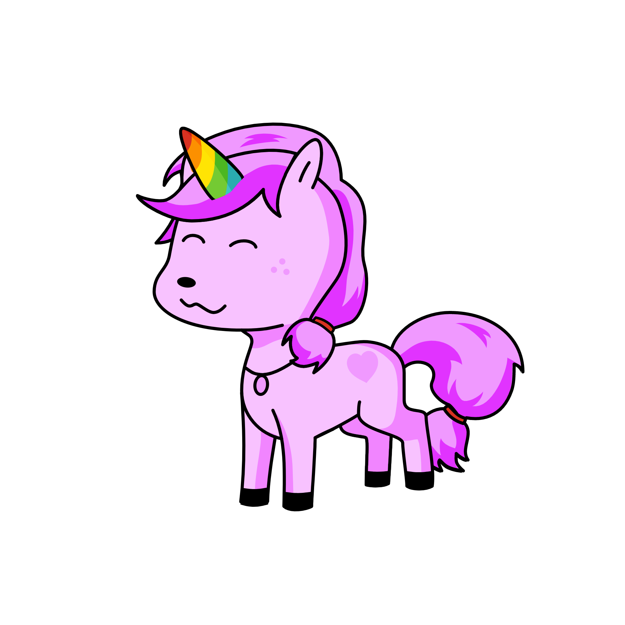 nina kittys bff, the unicorn