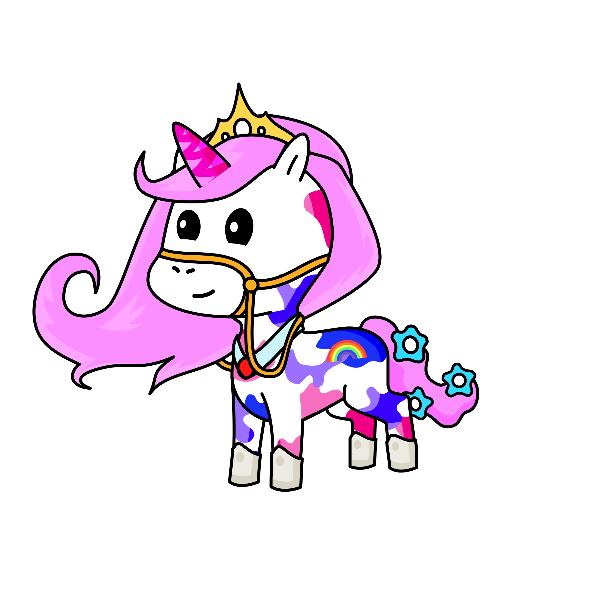 Blaze, the unicorn