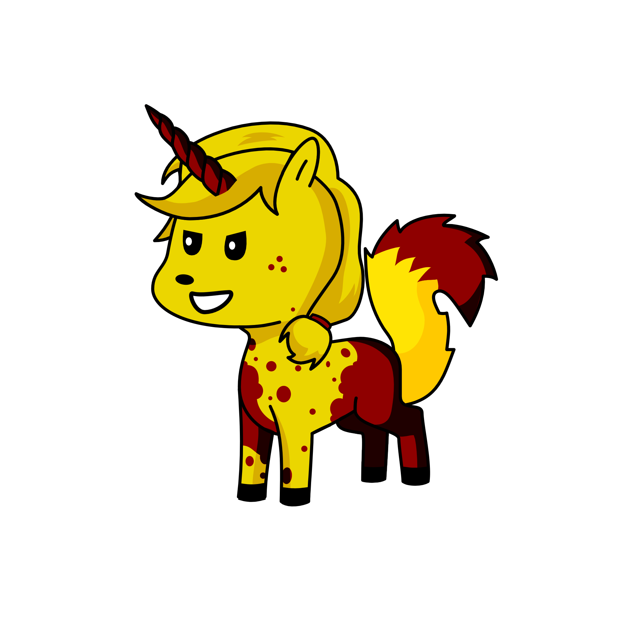 Glitchtrap, the unicorn