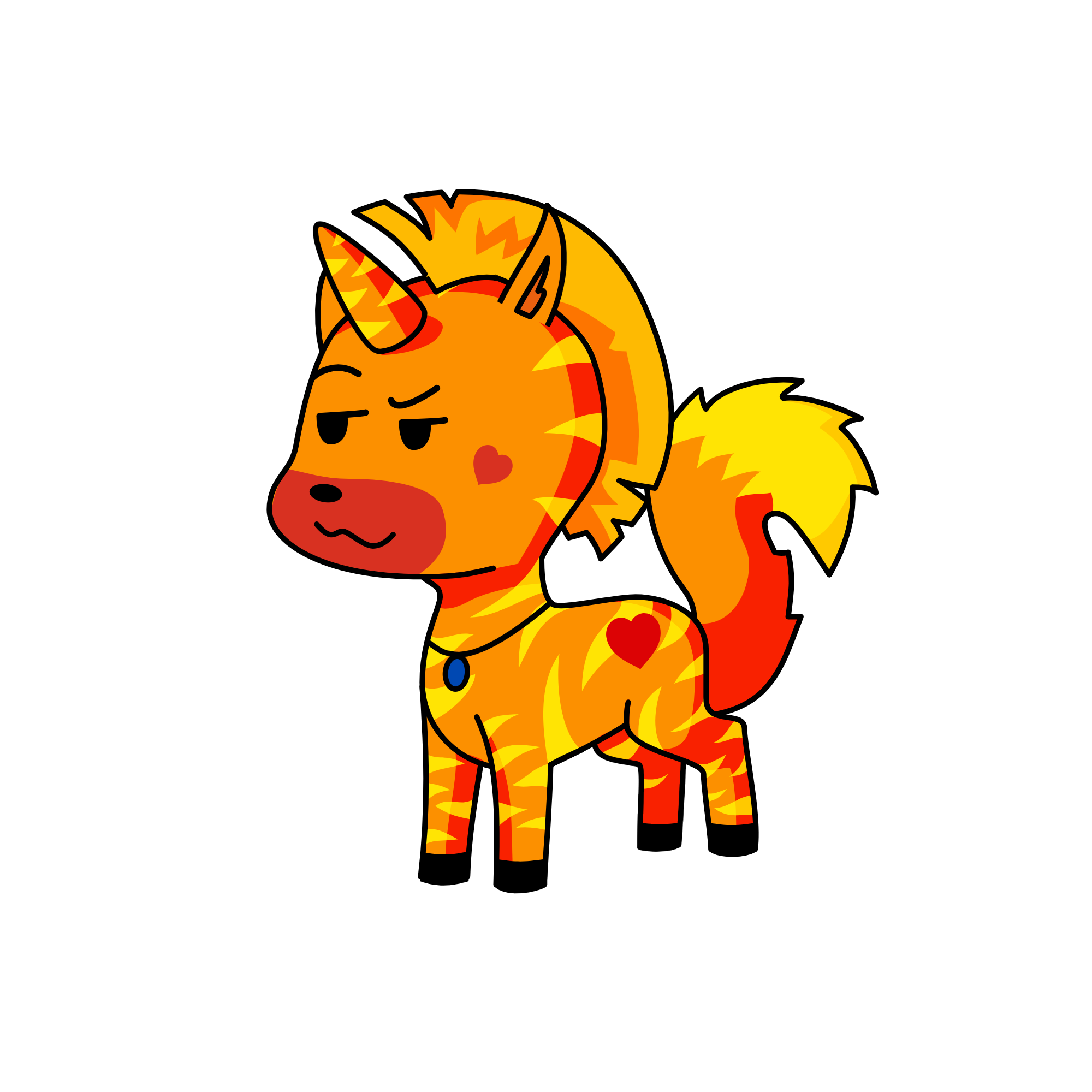 pumpkin, the unicorn