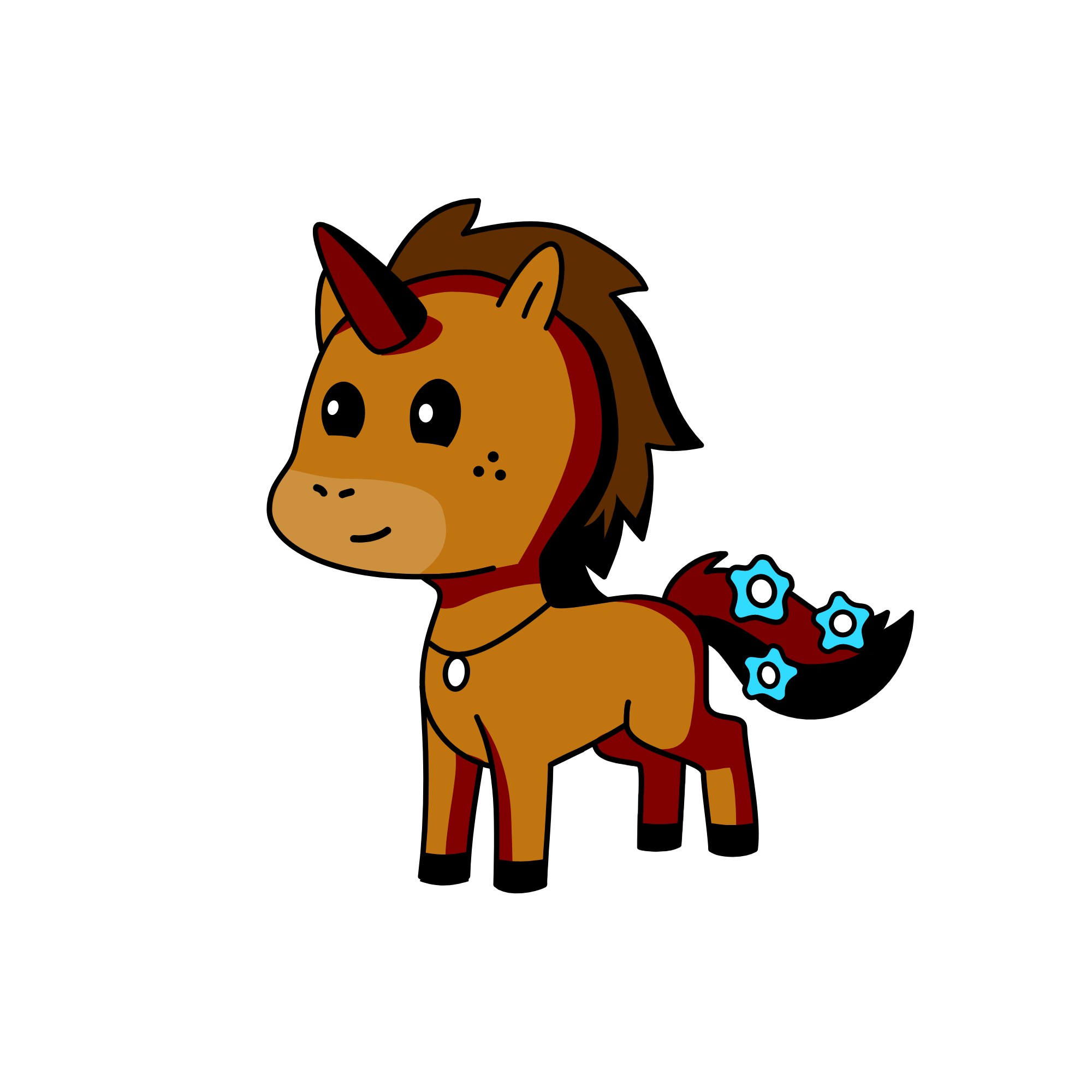 Chocolate, the unicorn