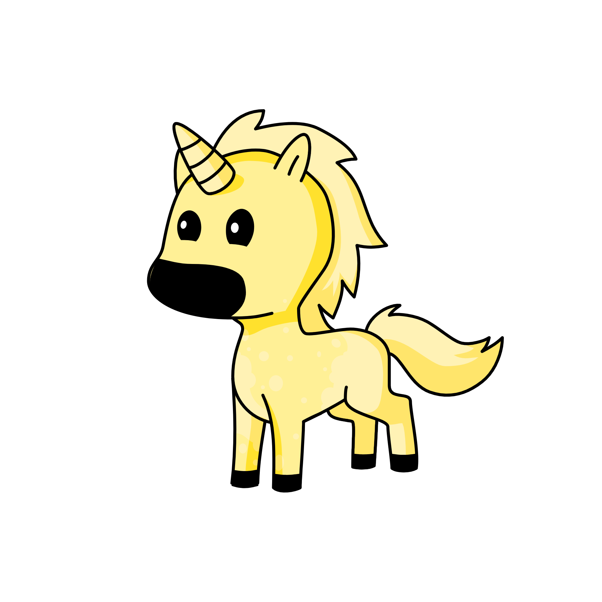 minireena, the unicorn